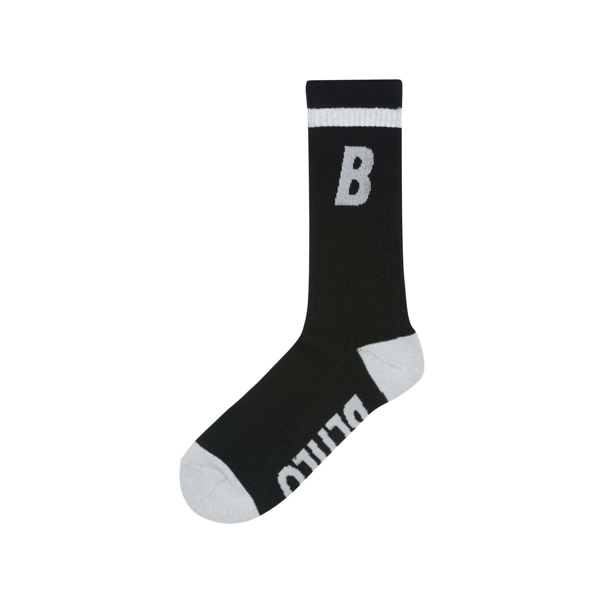 B Socks (black/white) – ballaholicオンラインショップ