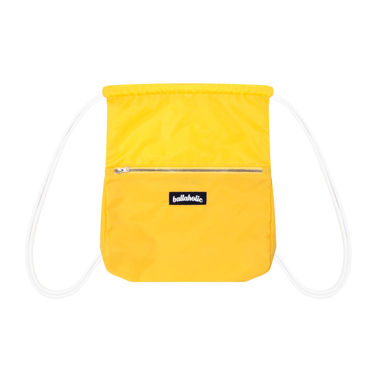 Logo Zip Pocket Gymsack (yellow)