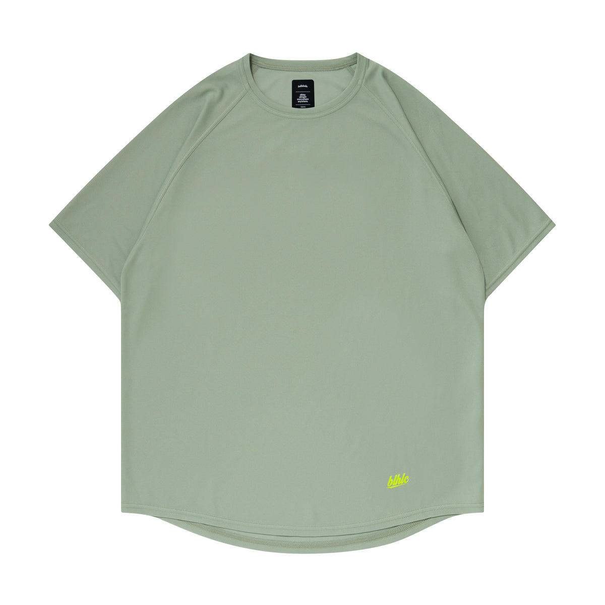 3D-Net blhlc Back Print Cool Tee (gray/lime/gray)