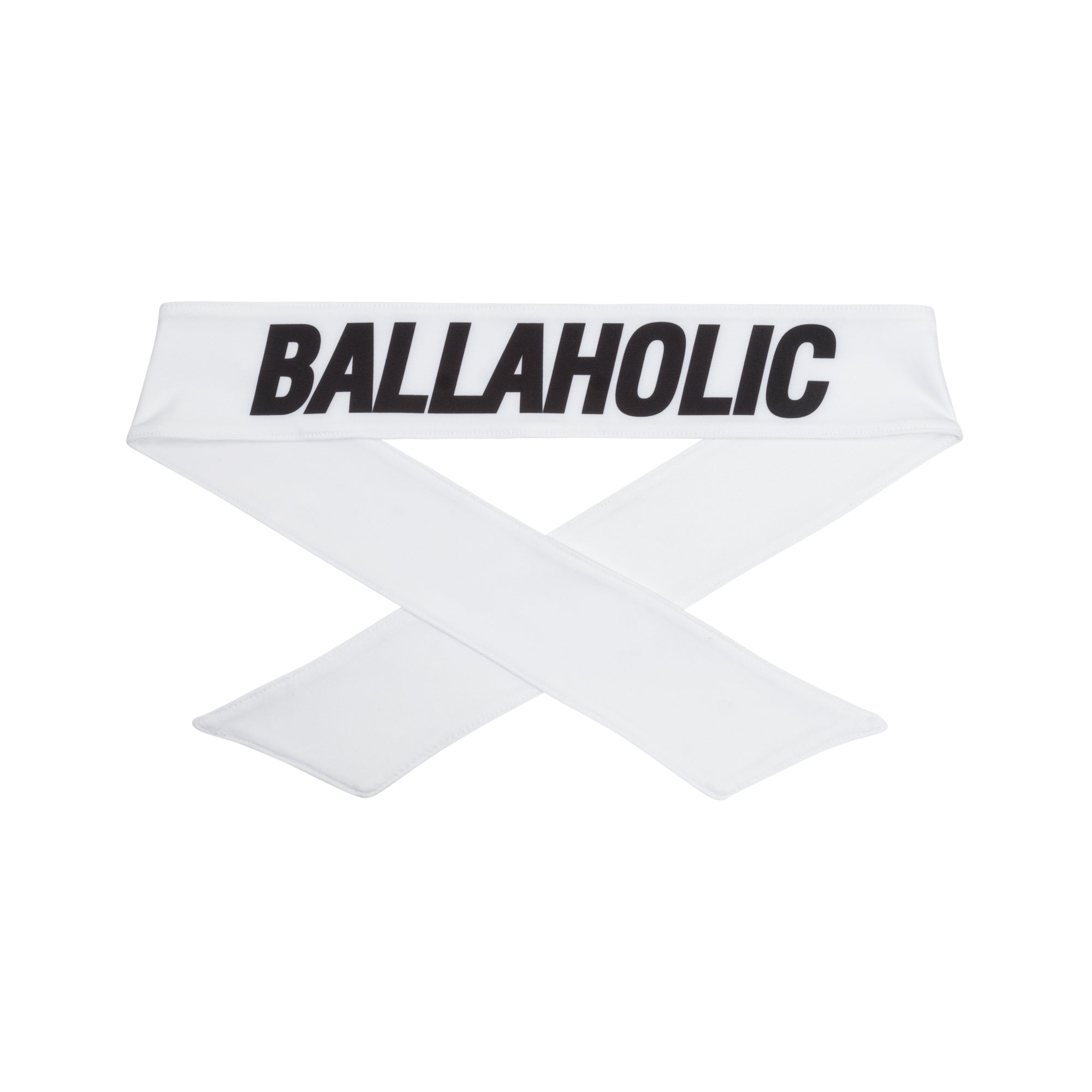 Logo Head Tie (white) – ballaholicオンラインショップ