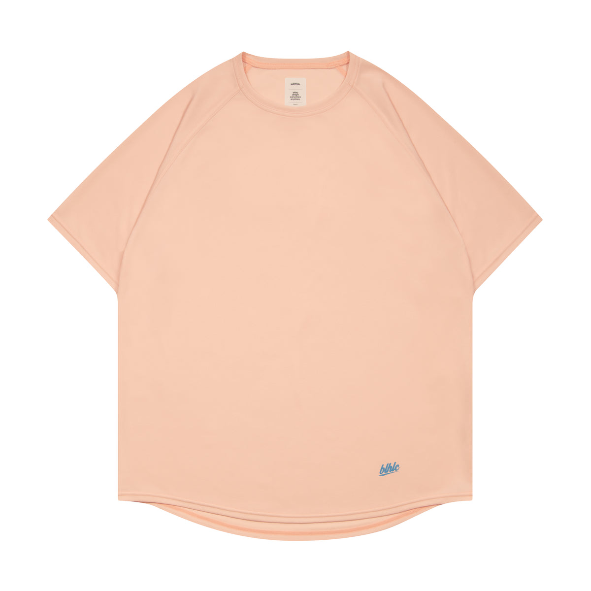 3D-Net blhlc Back Print Cool Tee (peach/mosaic blue/white)