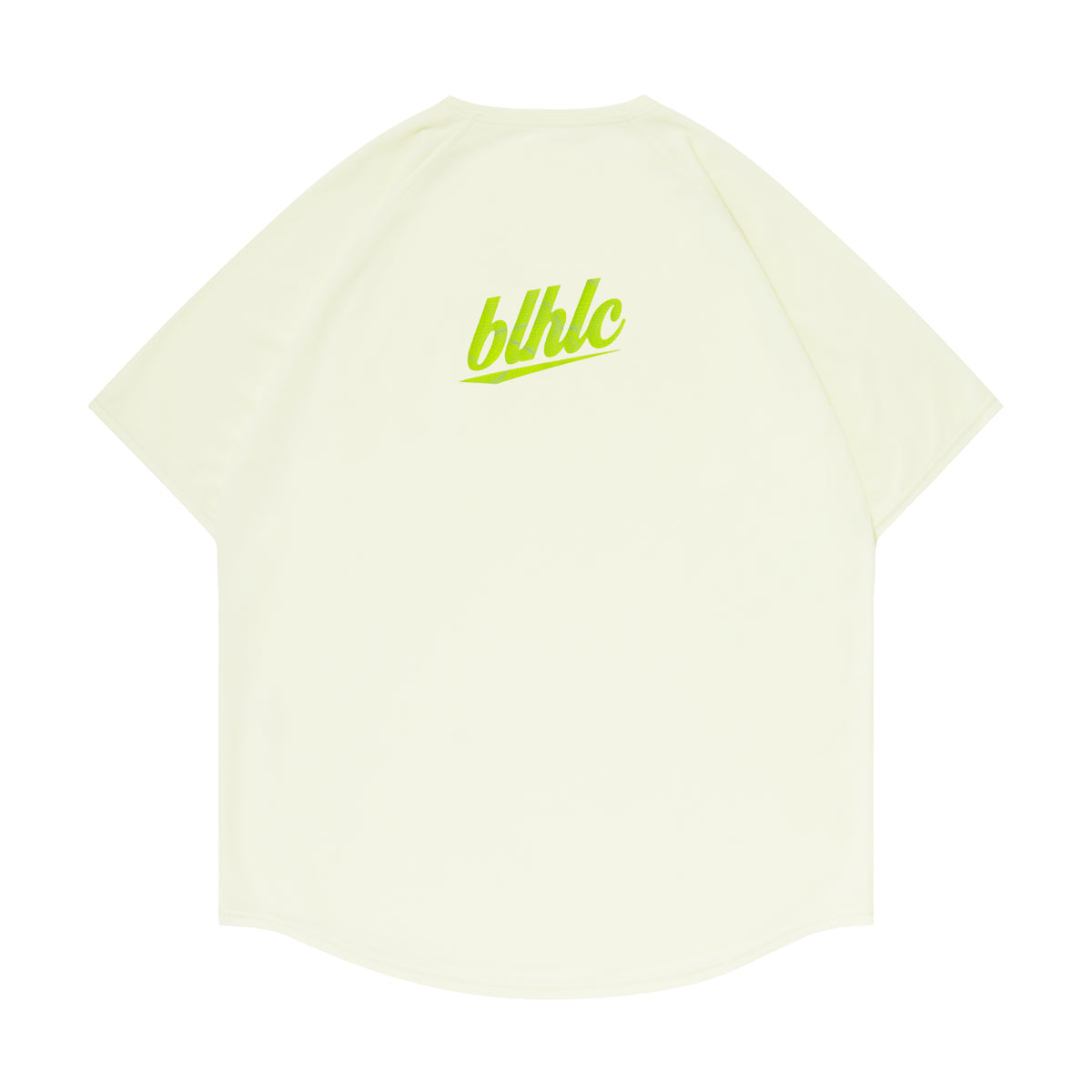 3D-Net blhlc Back Print Cool Tee (off white/lime/gray)