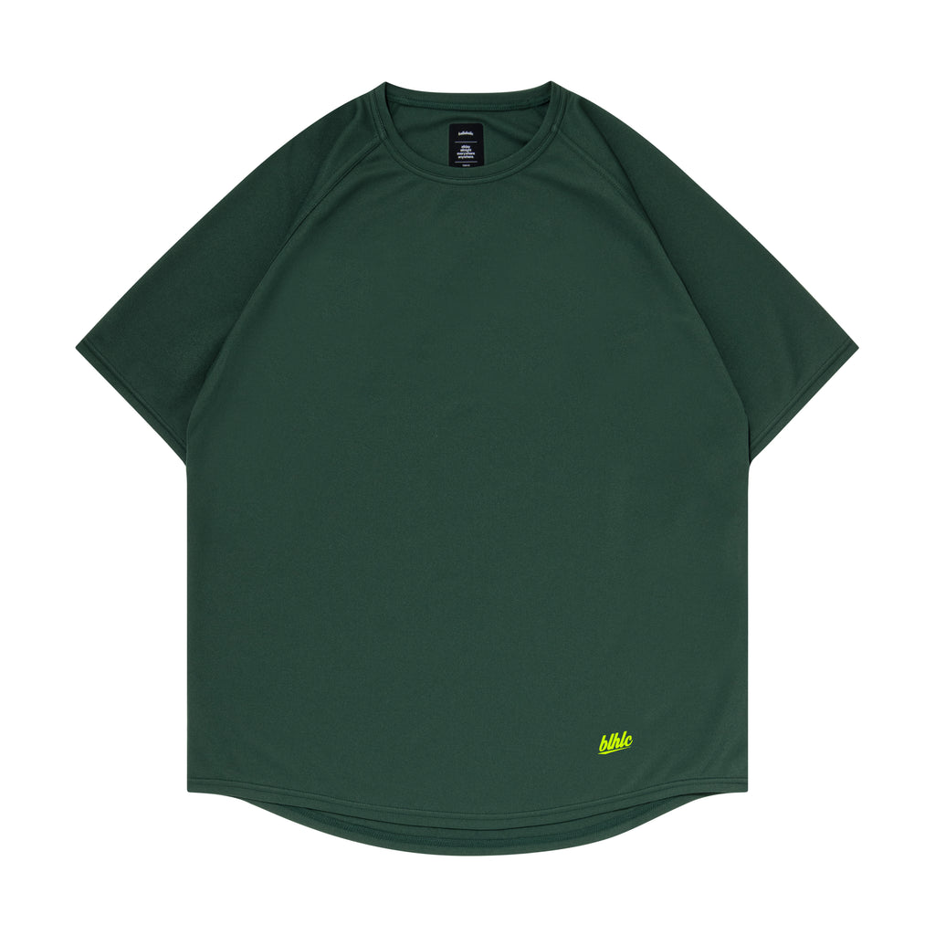 3D-Net blhlc Back Print Cool Tee (dark green/lime/gray