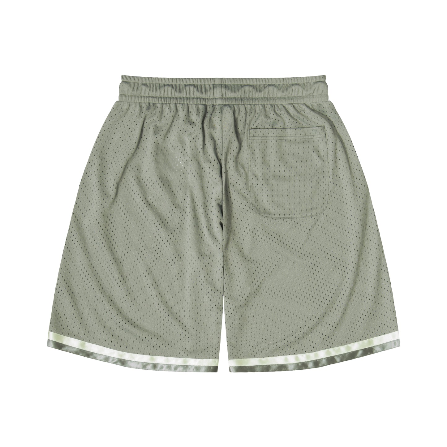 Tape Mesh Zip Shorts (gray)