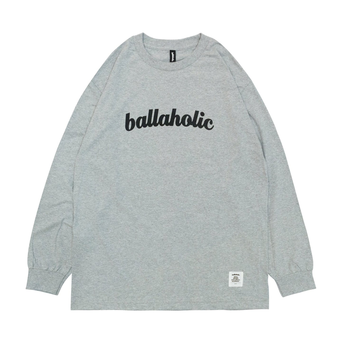 Logo Long Tee (gray)