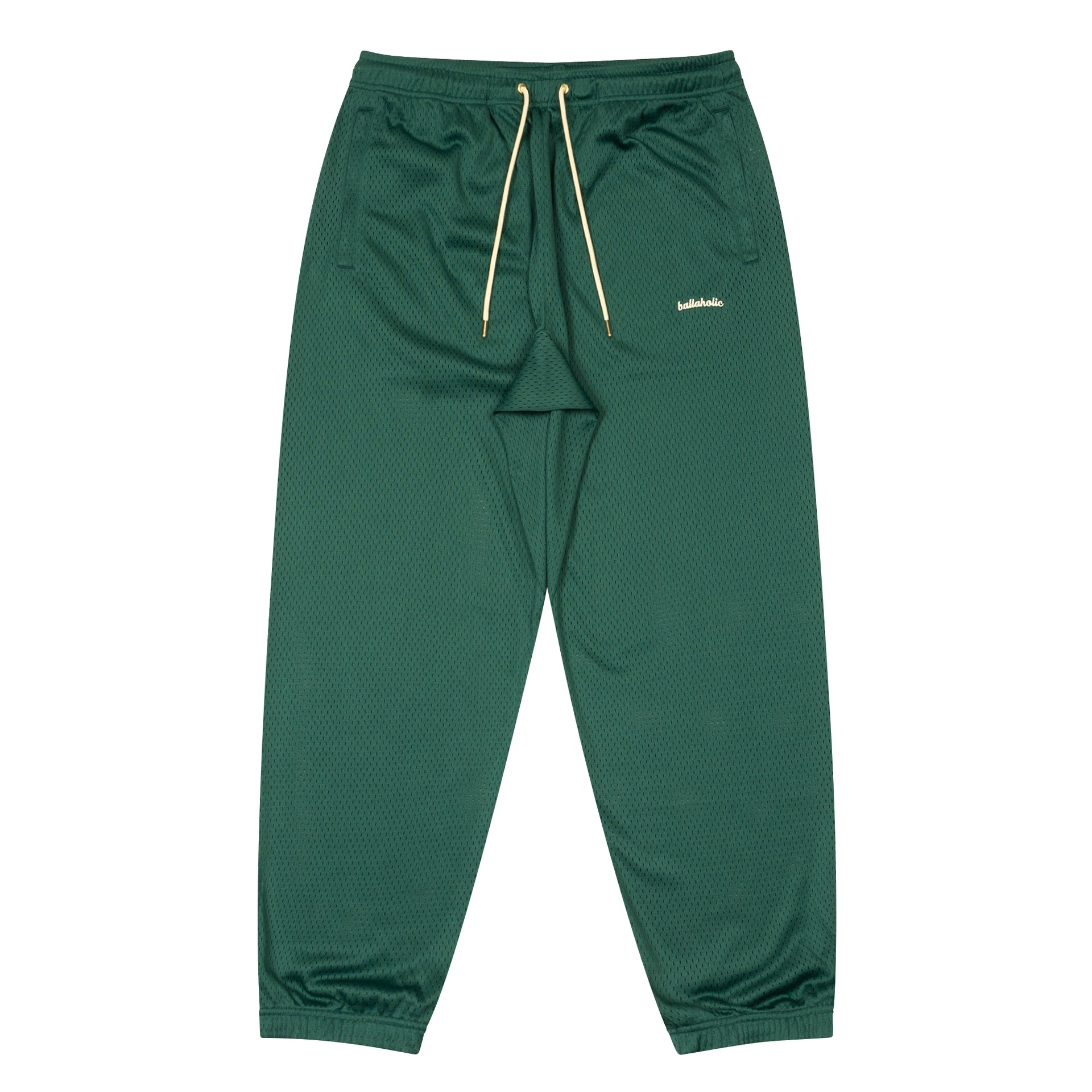 Logo Mesh Long Pants (dark green) – ballaholicオンラインショップ