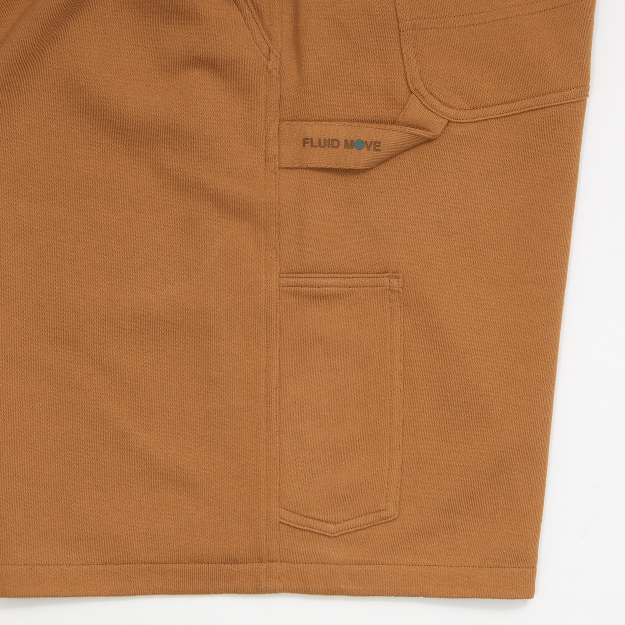 LEEGET × ballaholic Reversible Painter Sweat Shorts -FLUID MOVE