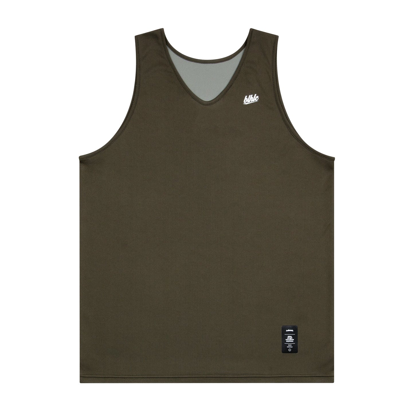 Basic Reversible Jersey (olive/gray) - CUSTOM