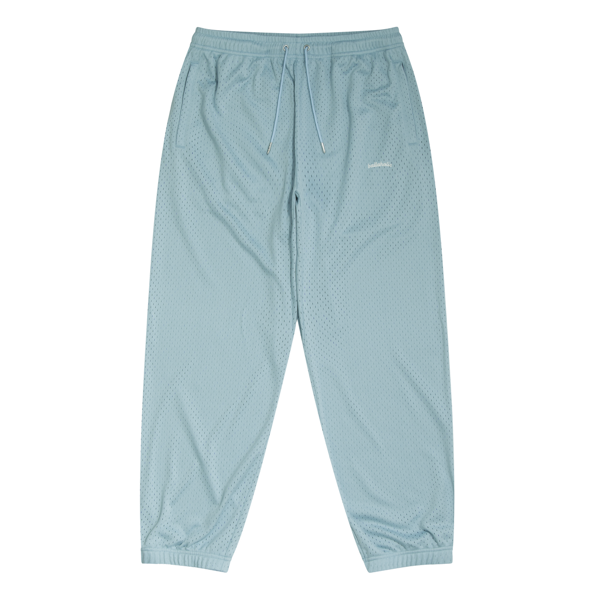 Logo Mesh Long Pants (light blue) – ballaholicオンラインショップ