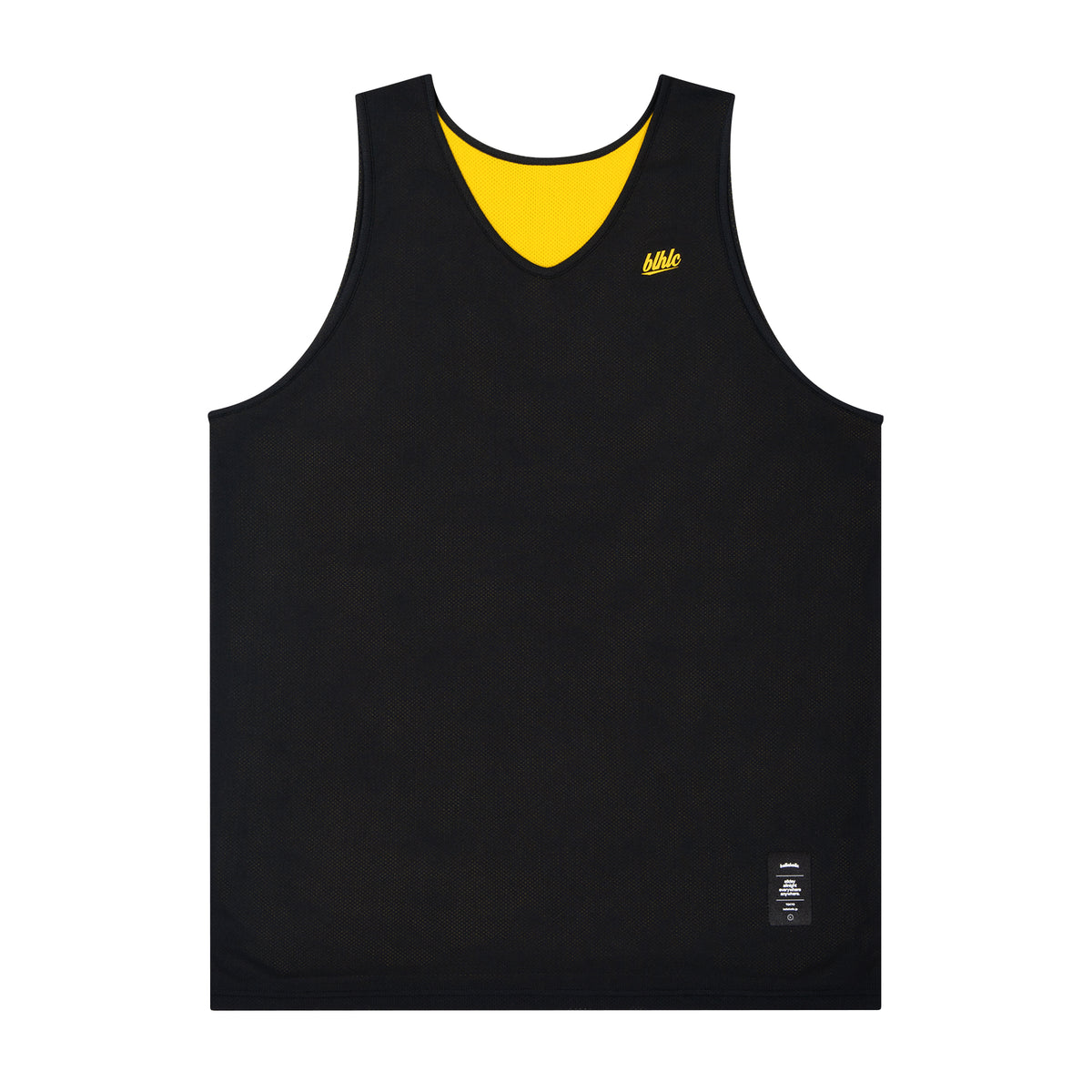 Basic Reversible Jersey (black/yellow) – ballaholicオンラインショップ