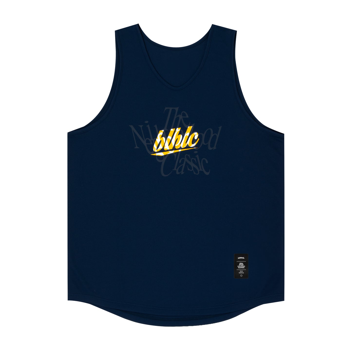 The Neighborhood Classic Tank Top (navy/yellow)