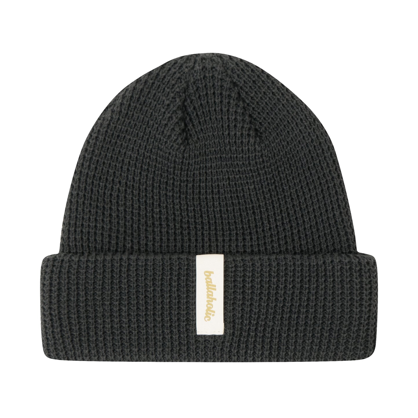 Logo Label Beanie (charcoal)