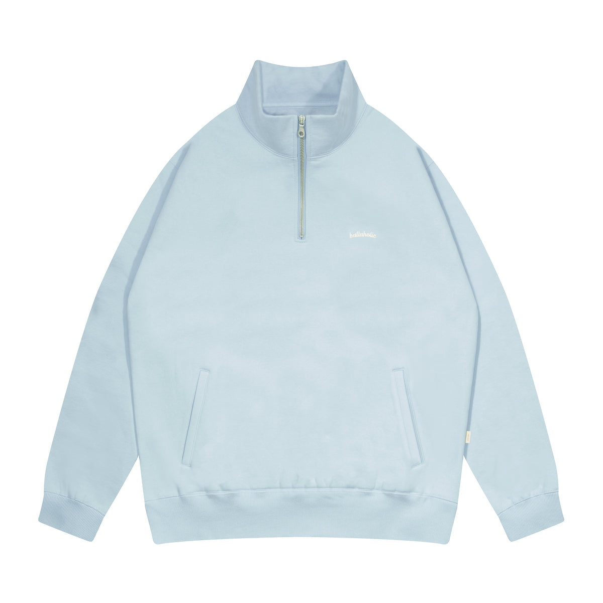 Small Logo Half Zip Sweatshirt (skyride)