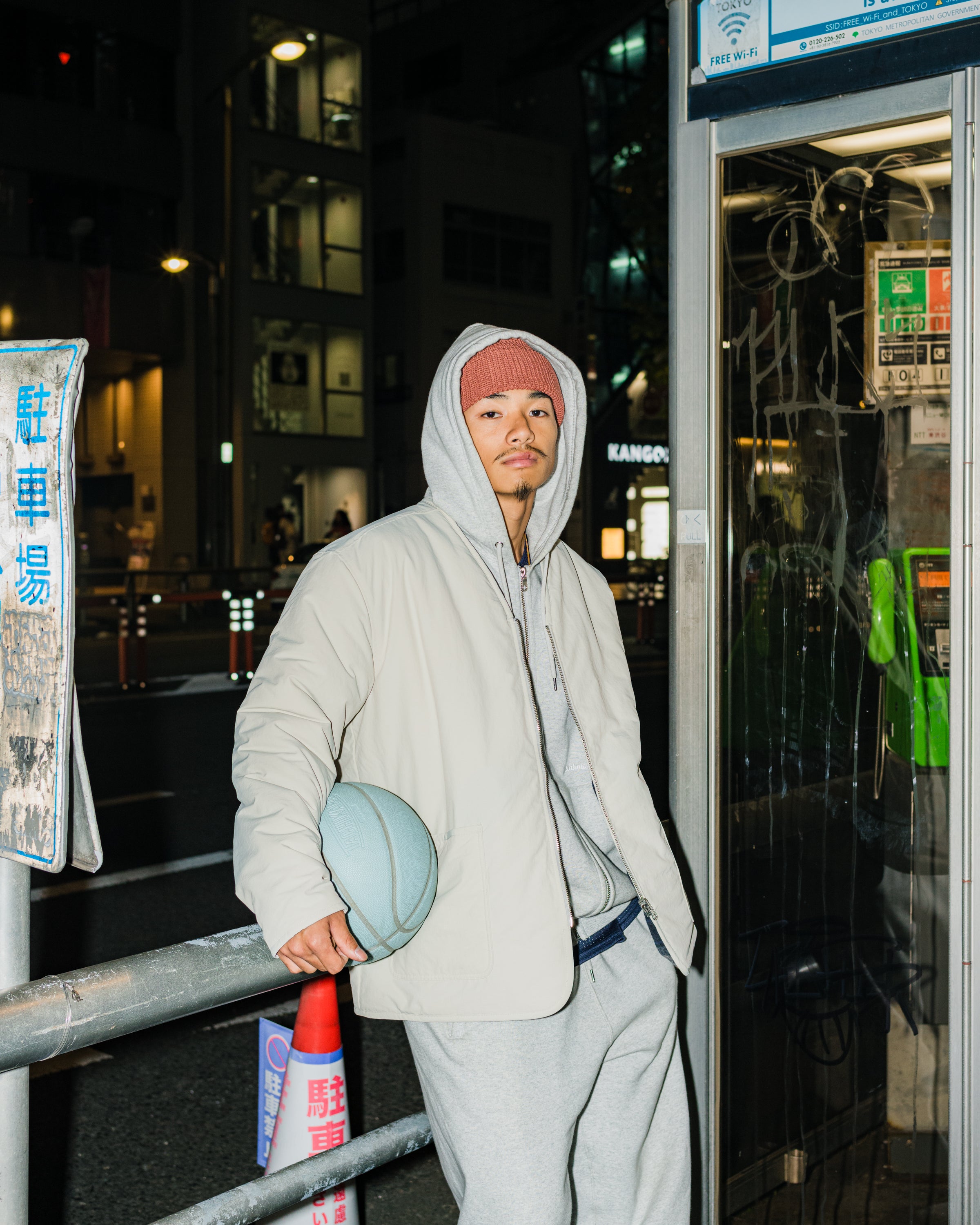 Reversible Puff Jacket (bone white) – ballaholicオンラインショップ