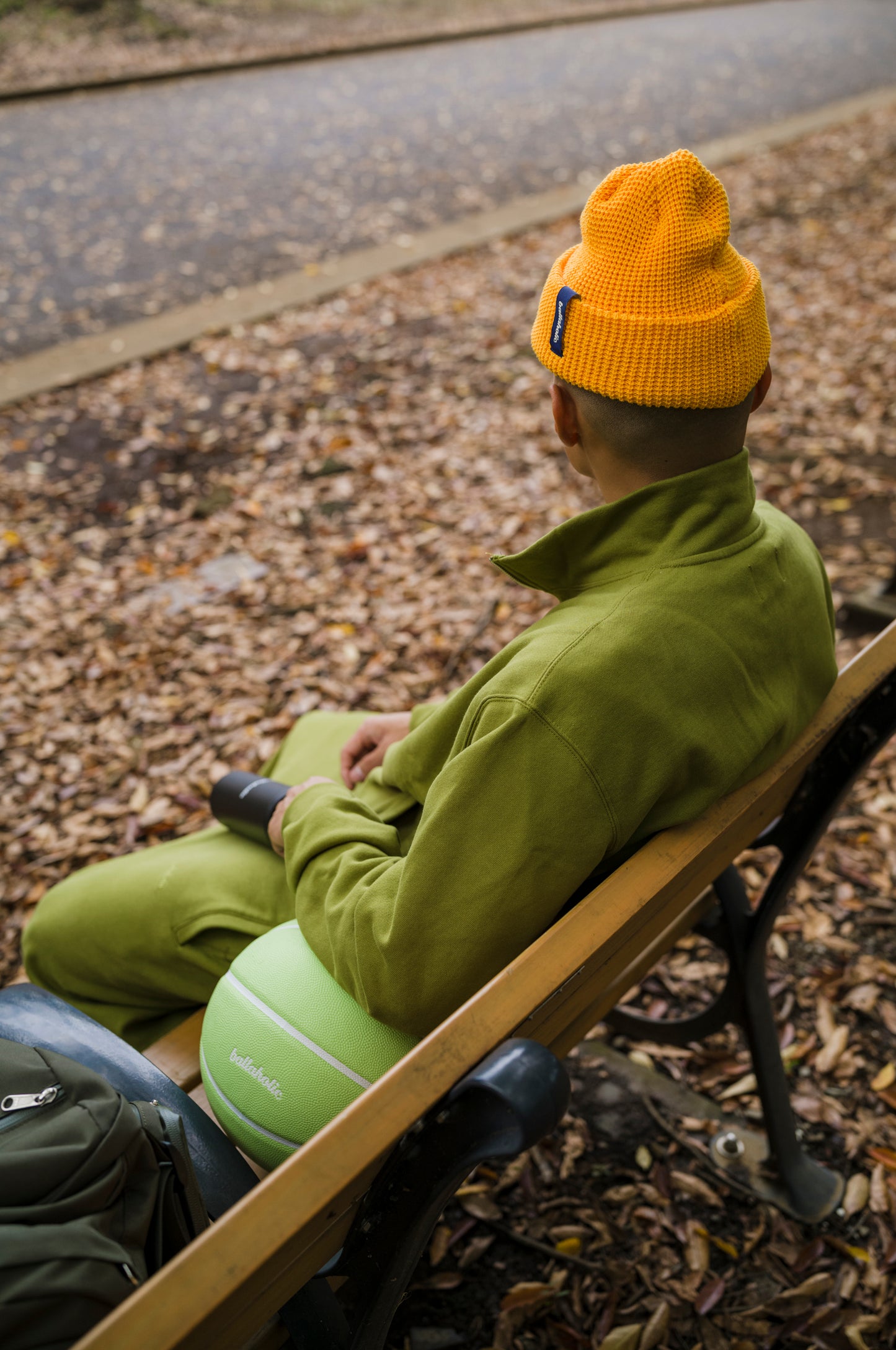 Logo Label Beanie (sunflower)