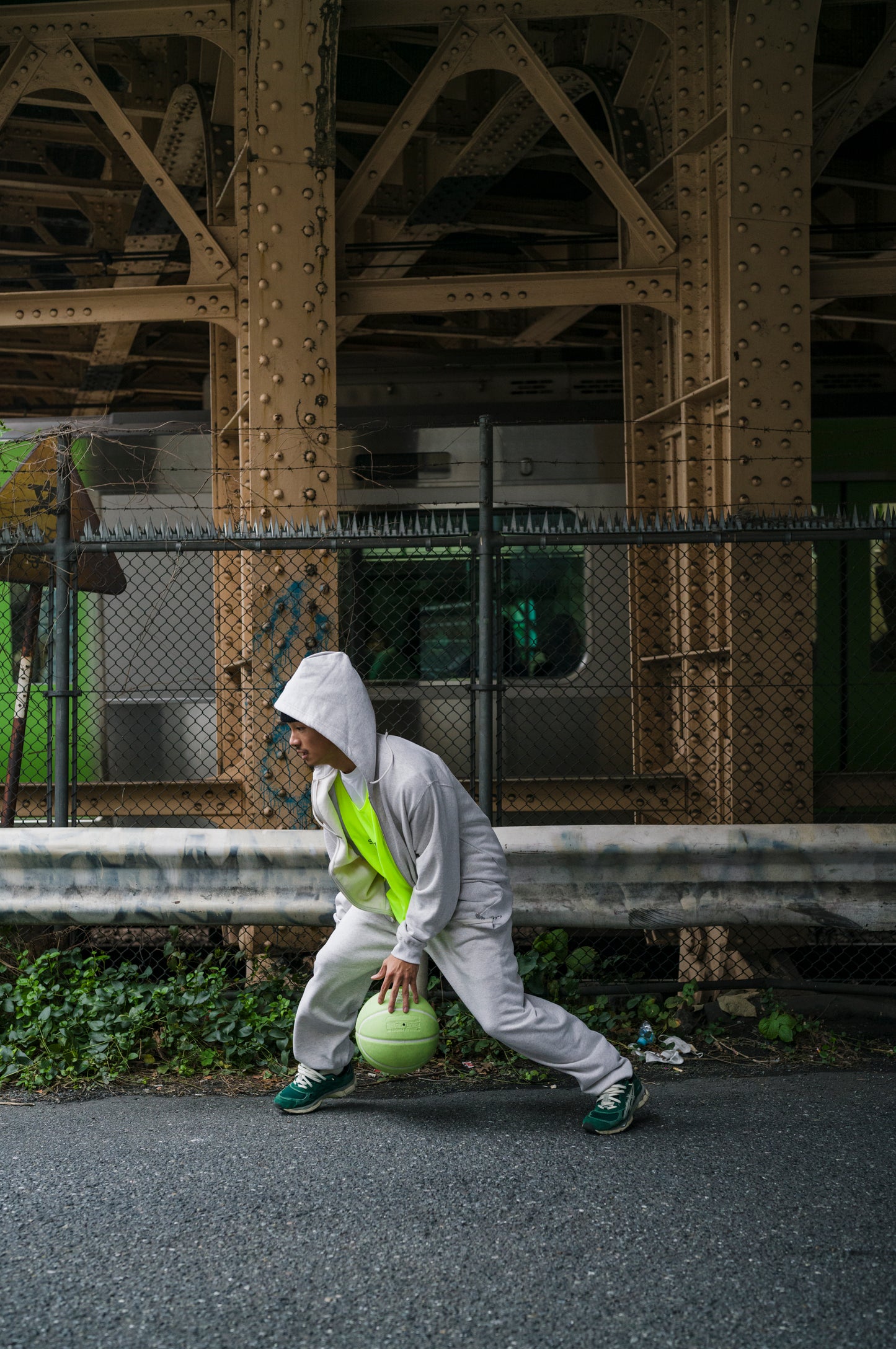 Small Logo Sweat Pants (ash)