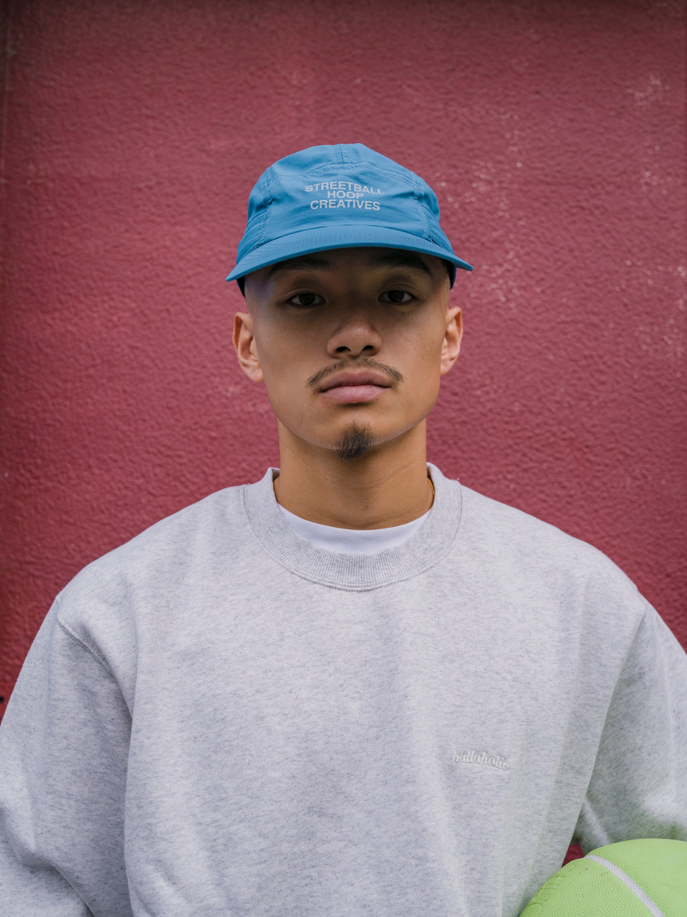 Small Logo Crew Sweatshirt (ash) – ballaholicオンラインショップ