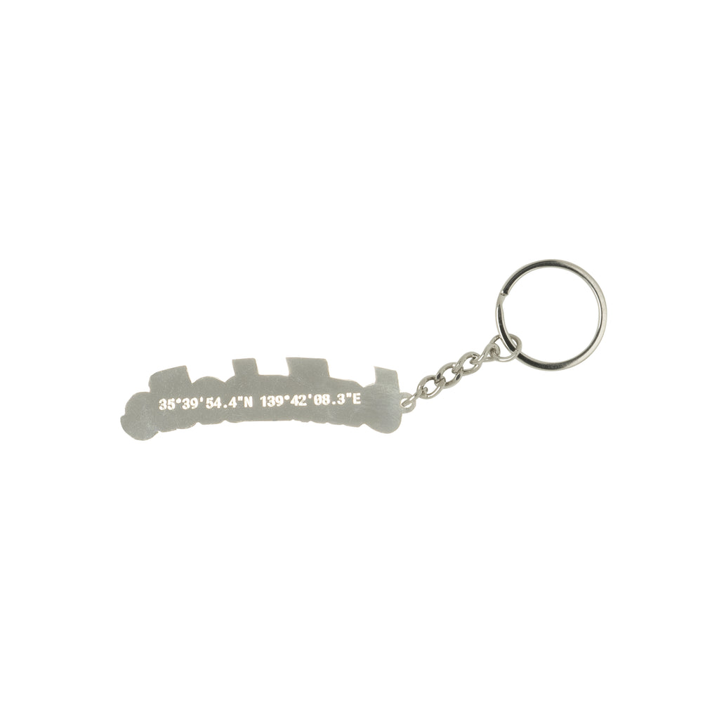 Logo Keychain (silver/sharp green) – ballaholicオンラインショップ