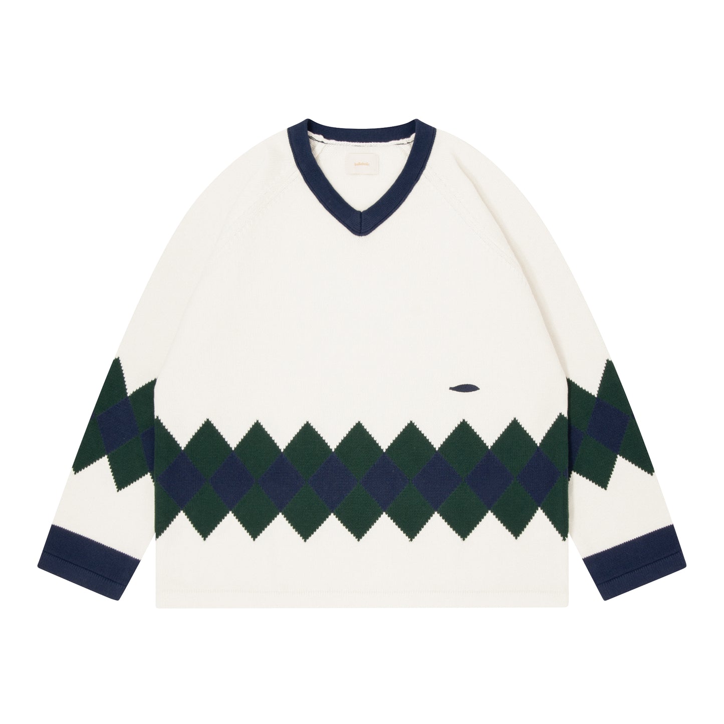 Easy Jersey Knit Sweater (off white)