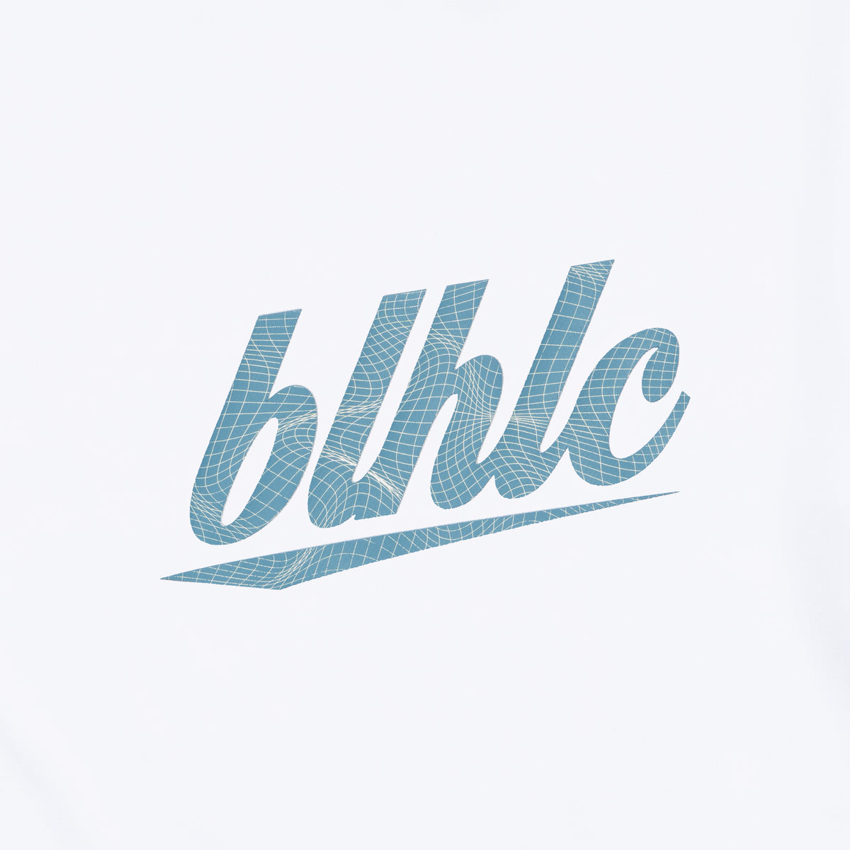 3D-Net blhlc Back Print Cool Long Tee (white/mosaic blue/white)