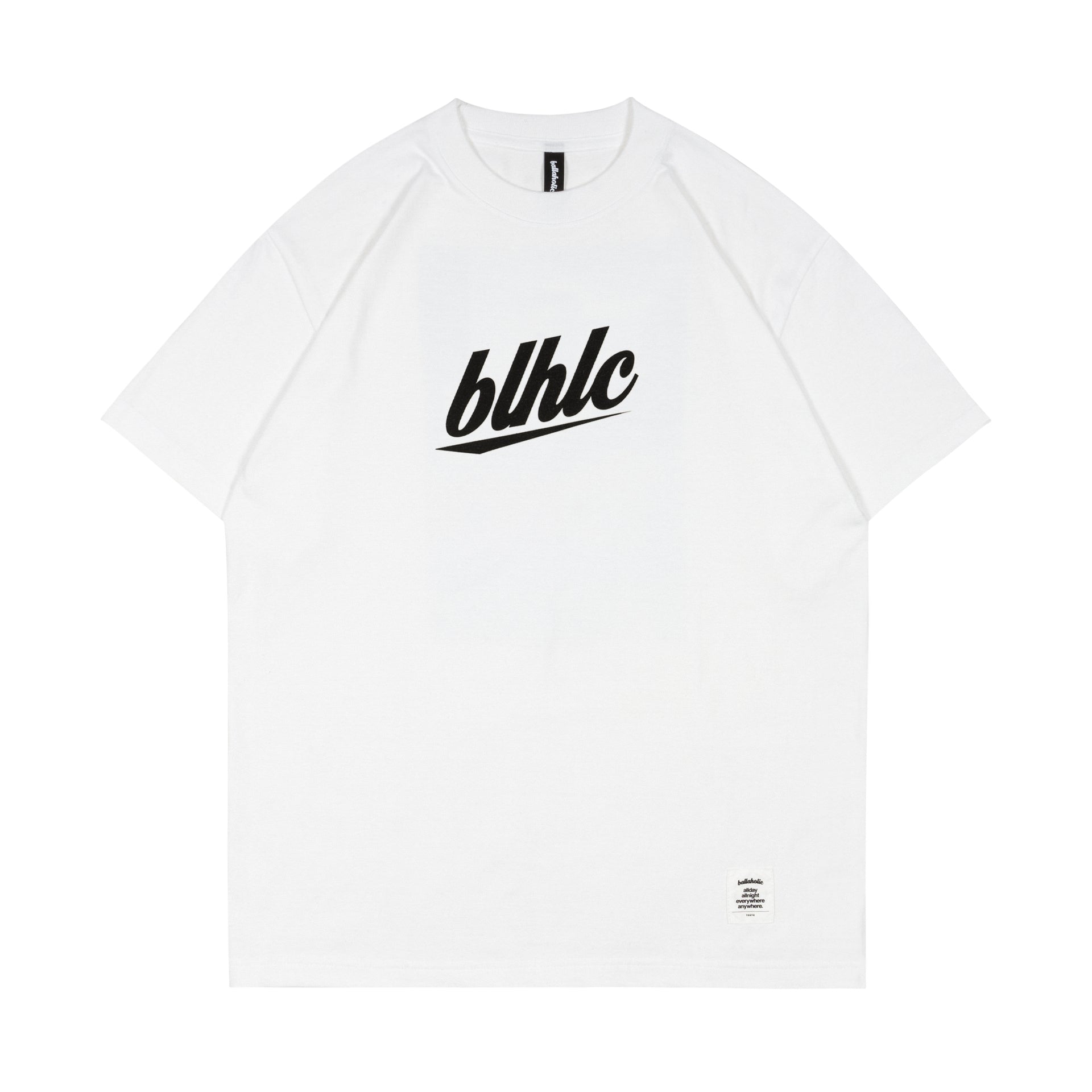 blhlc Logo Tee (white/black) – ballaholicオンラインショップ 
