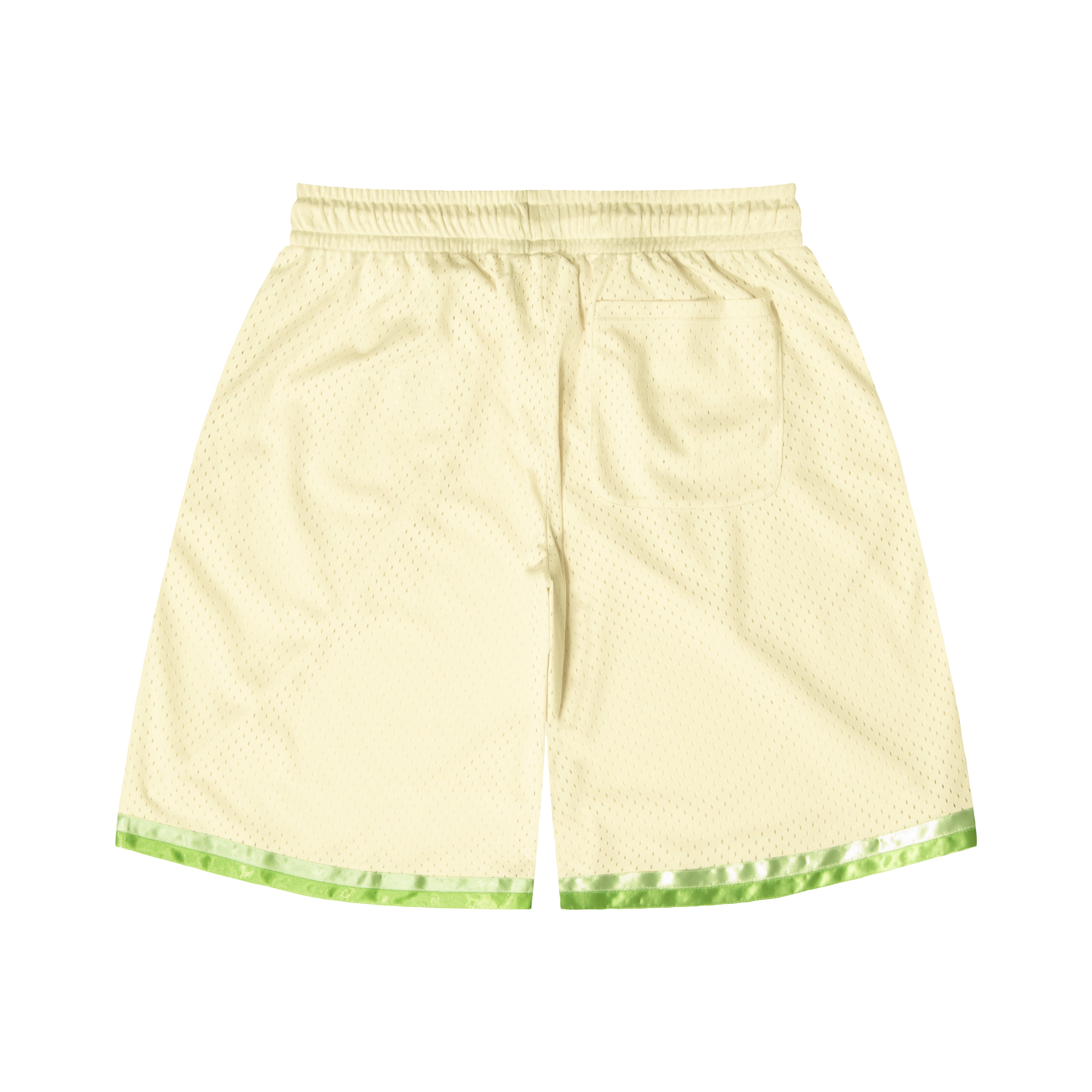 Tape Mesh Zip Shorts (off white) – ballaholicオンラインショップ