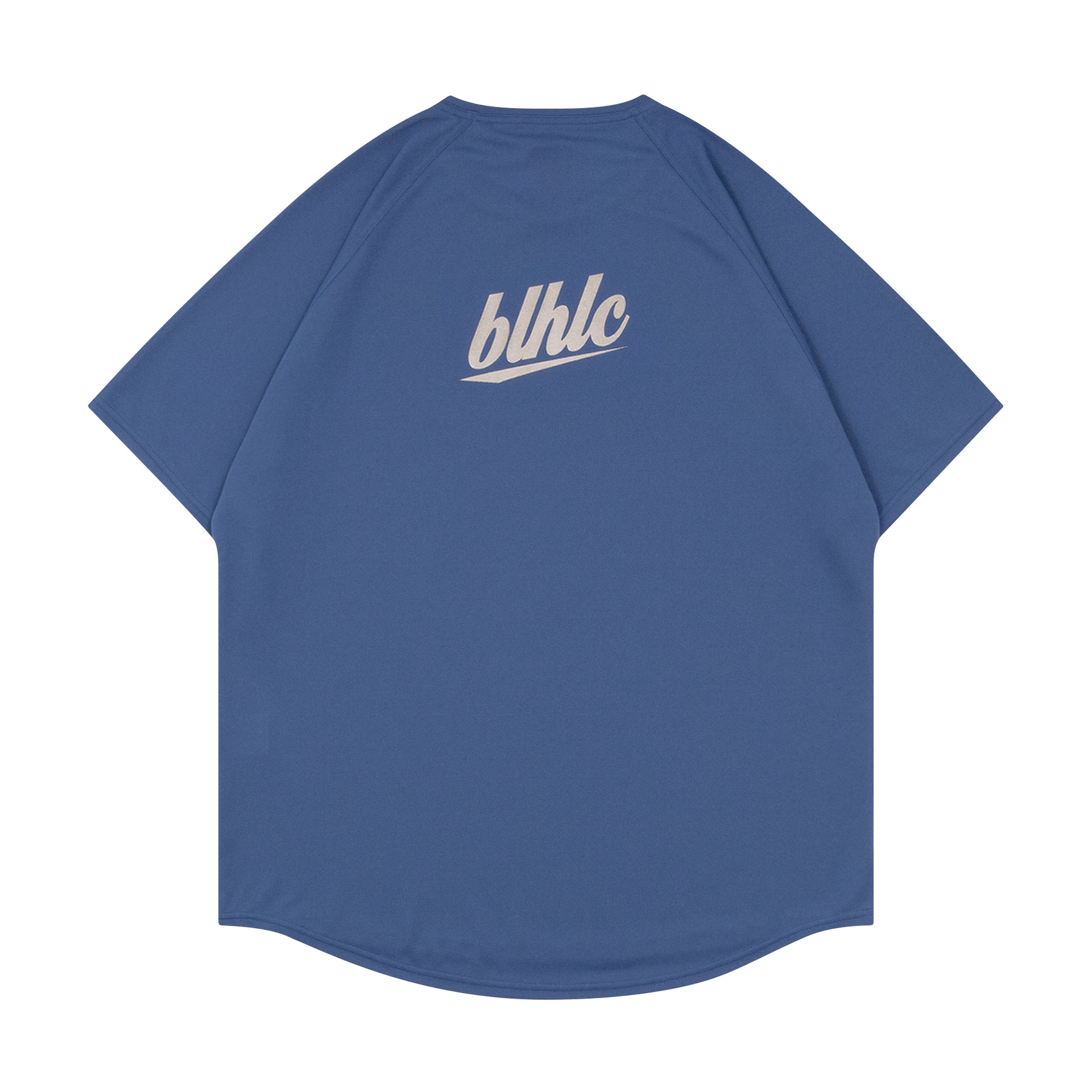 blhlc Back Print Cool Tee (classic blue/reflector) – ballaholic 