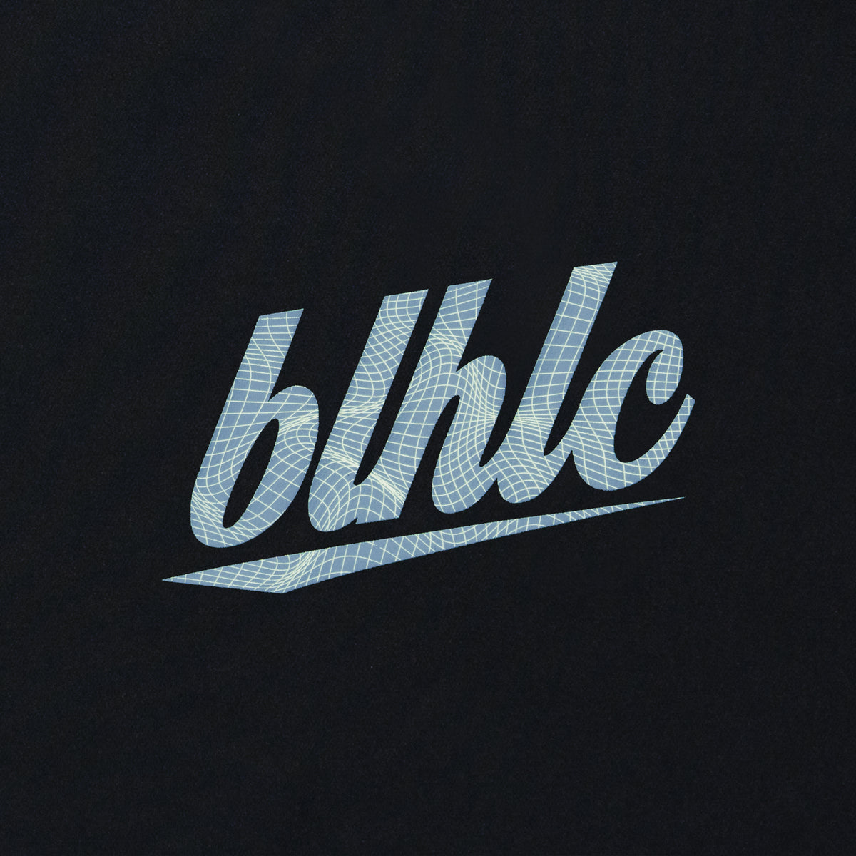 3D-Net blhlc Back Print Cool Long Tee (black/mosaic blue/white)