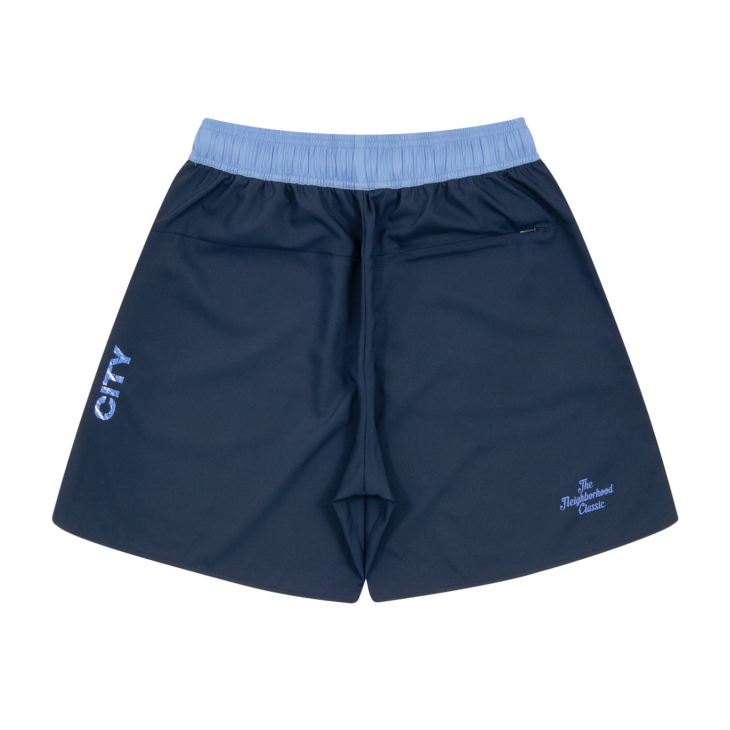 The Neighborhood Classic Zip Shorts (navy)