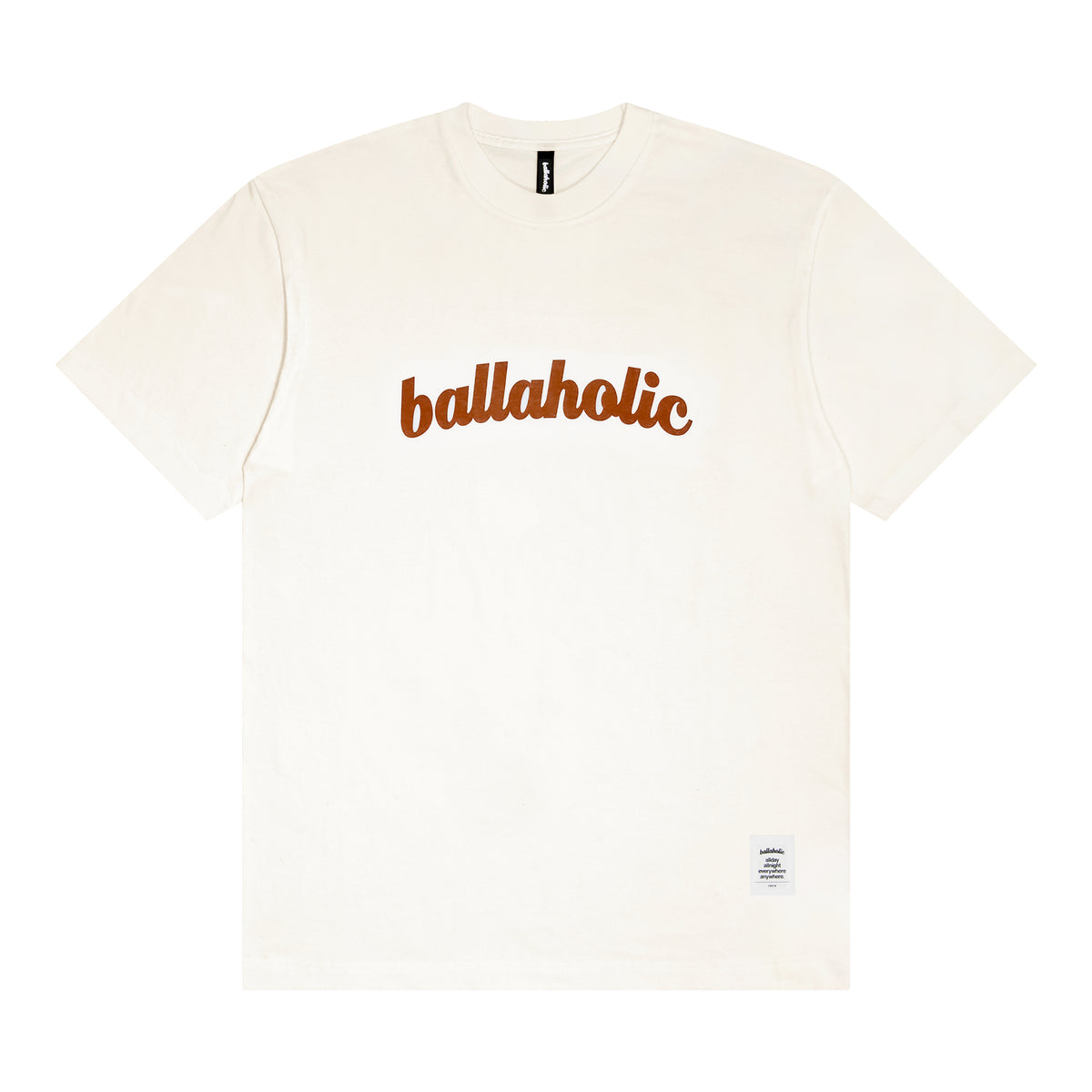 Logo Tee (vanilla white/brick)