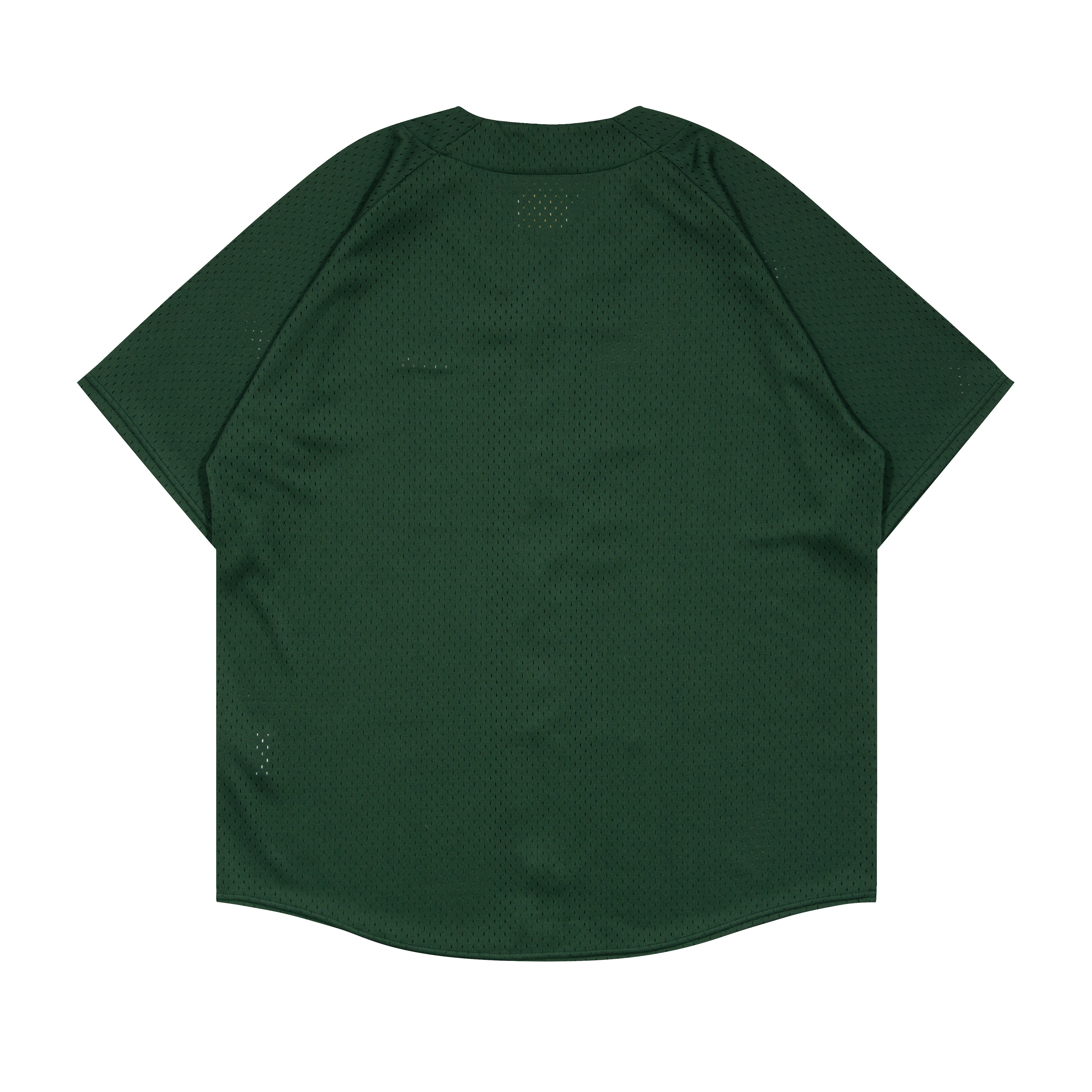 ballaholic mesh グリーン ロングスリーブ Logo Mesh BB Shirt (dark green) – ballaholicオンラインショップ