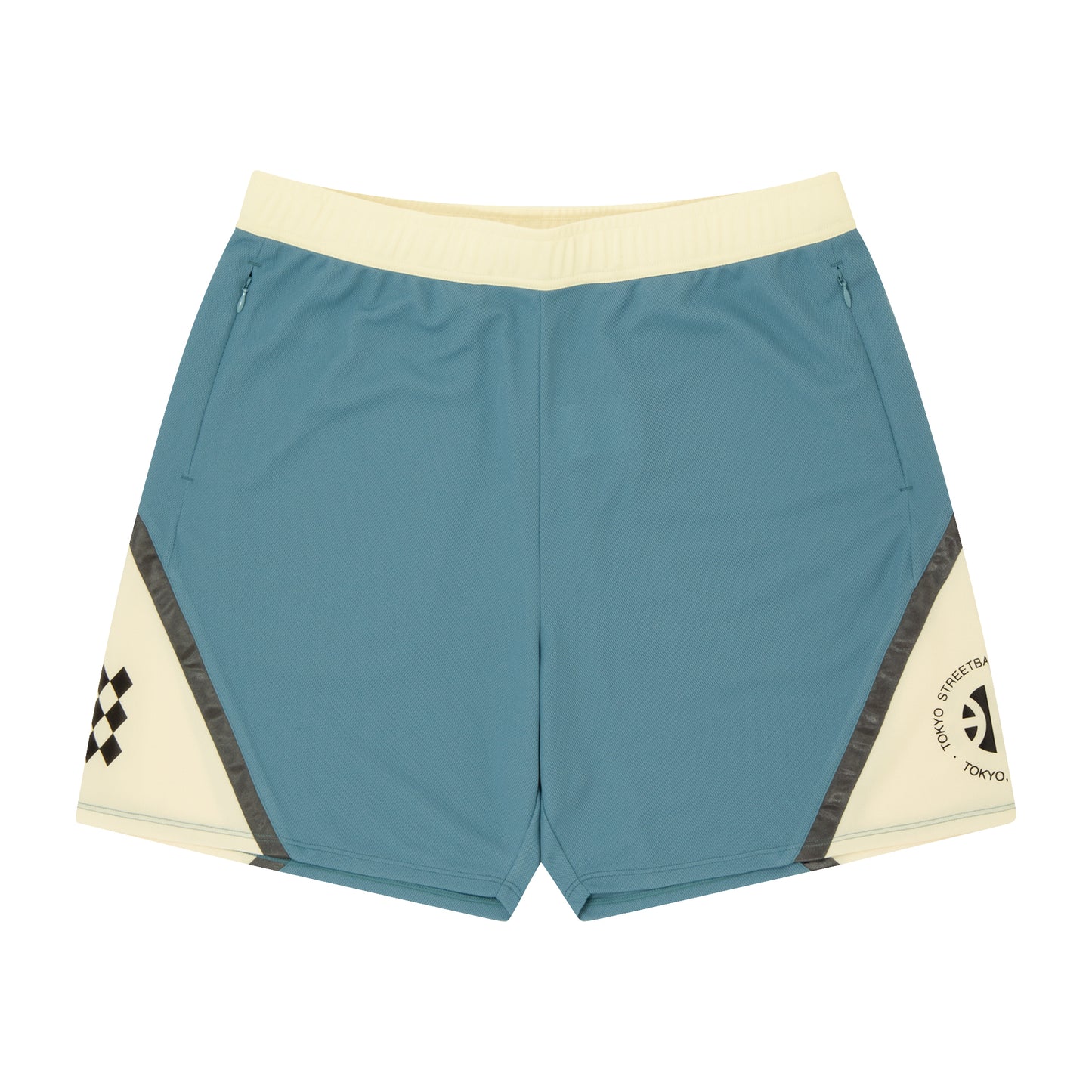 TSC Zip Shorts (adriatic blue/ivory)