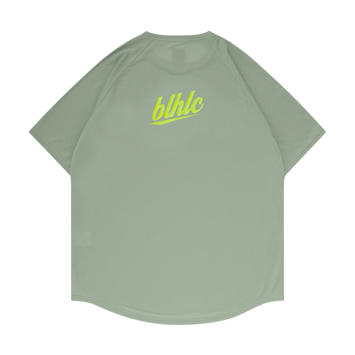 3D-Net blhlc Back Print Cool Tee (gray/lime/gray)