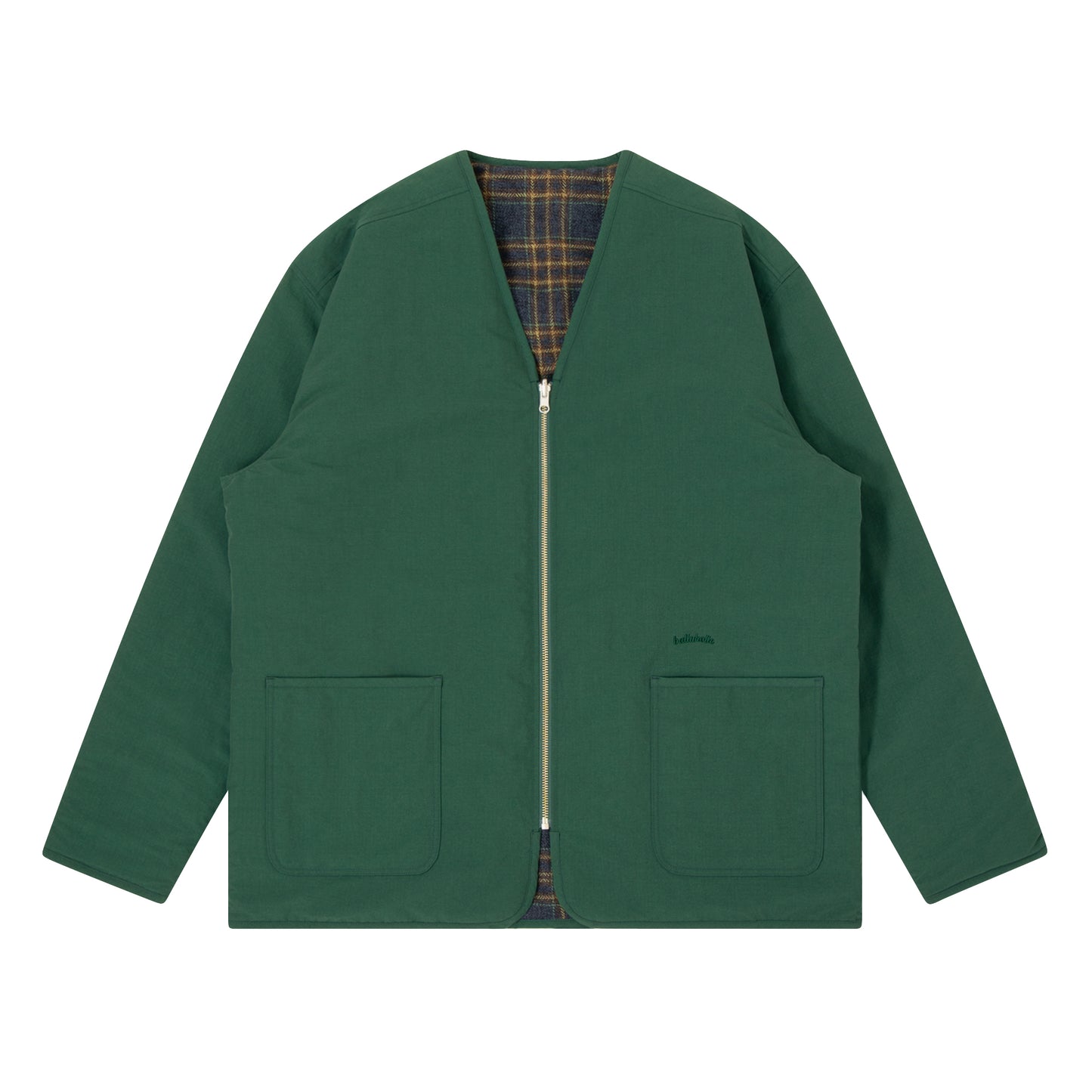 Reversible Puff Jacket (green)