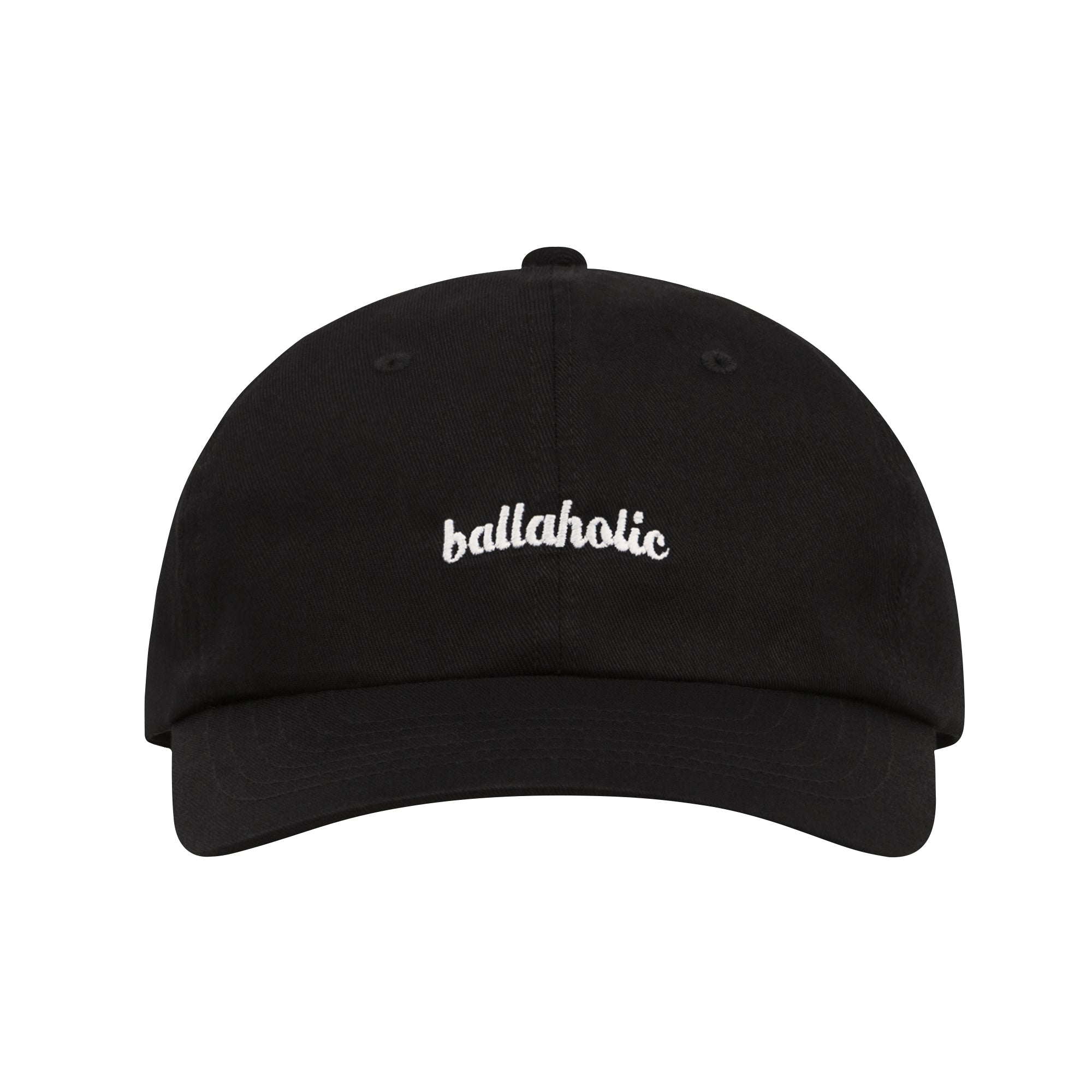 Logo 6P Cap (black) – ballaholicオンラインショップ