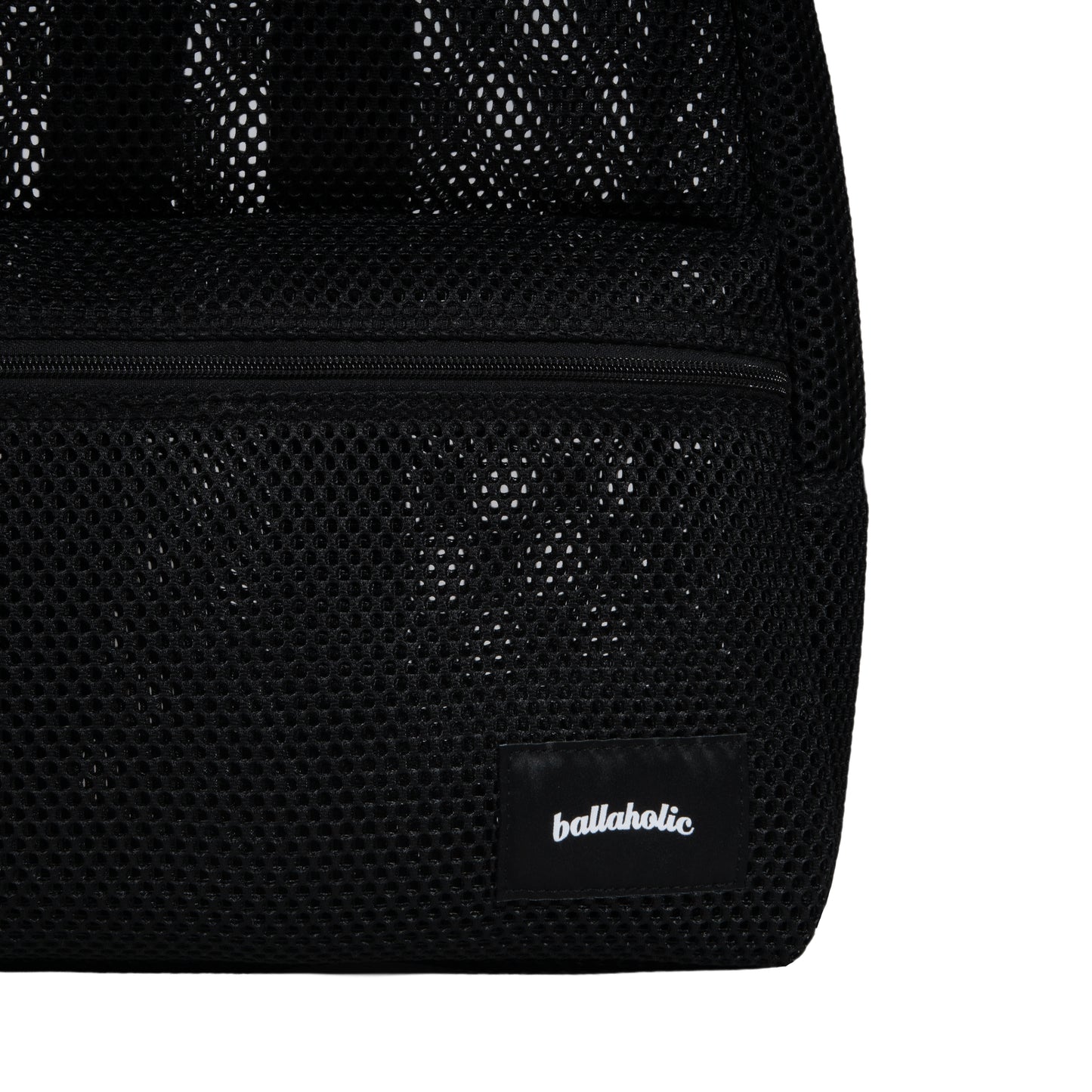 Logo Mesh Backpack (black)