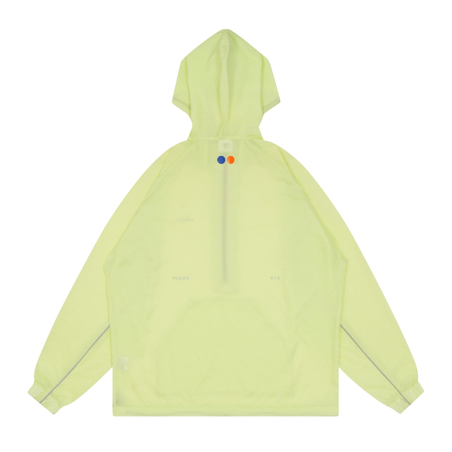 W Face Half Zip Pull Over (lime cream)