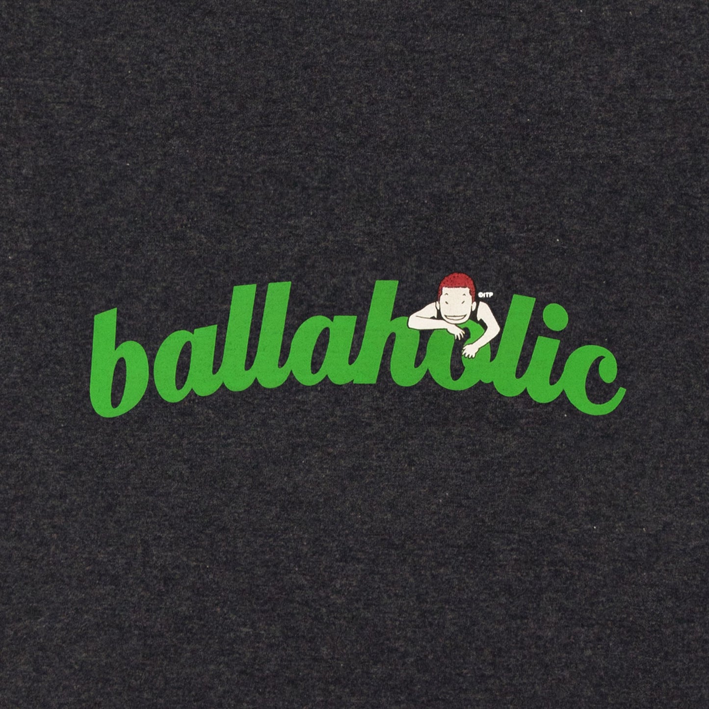 Logo Tee -PICK UP PLAYGROUND- (dark heather navy)