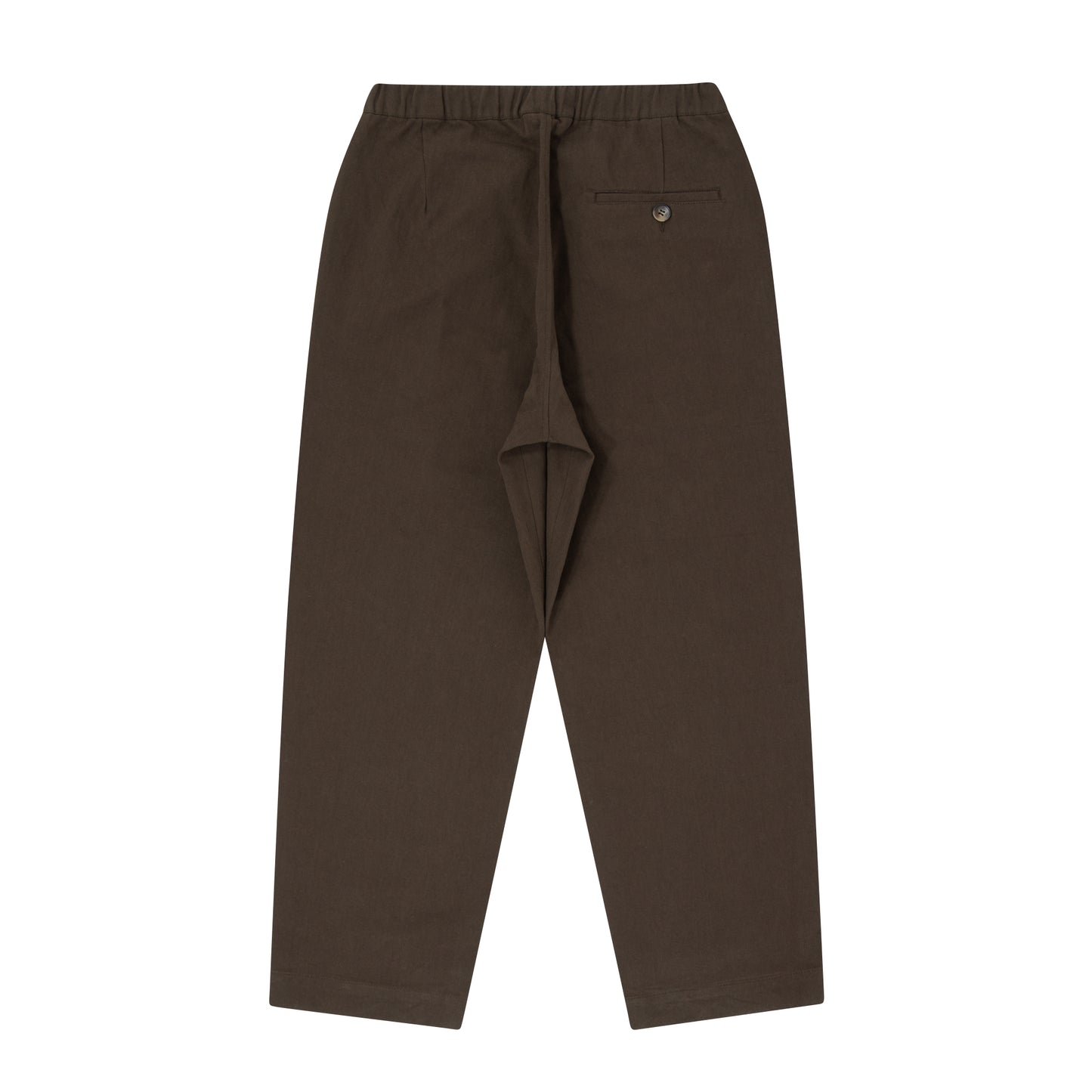 Ball Panel Logo Cotton City Pants (coffee)