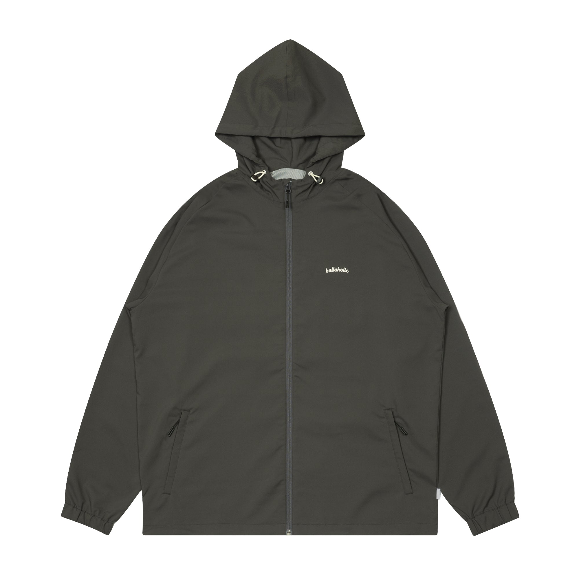 Logo Anywhere Full Zip Jacket (dark gray) – ballaholicオンラインショップ