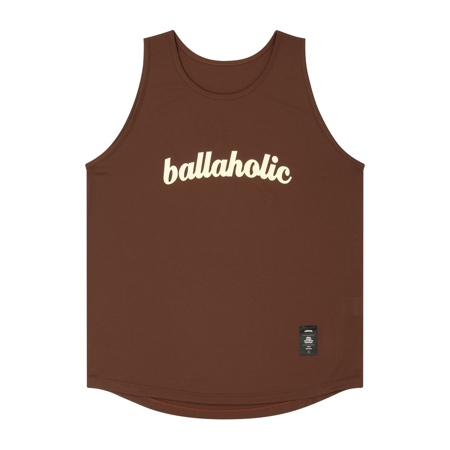 Logo Tank Top (brown/off white) - CUSTOM