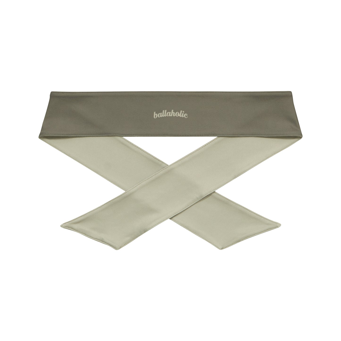 Logo Head Tie (charcoal gray/gray)
