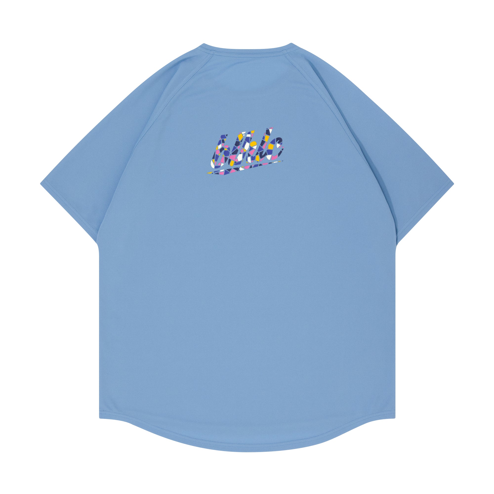 blhlc Back Print Cool Tee (sax/flower pink mosaic