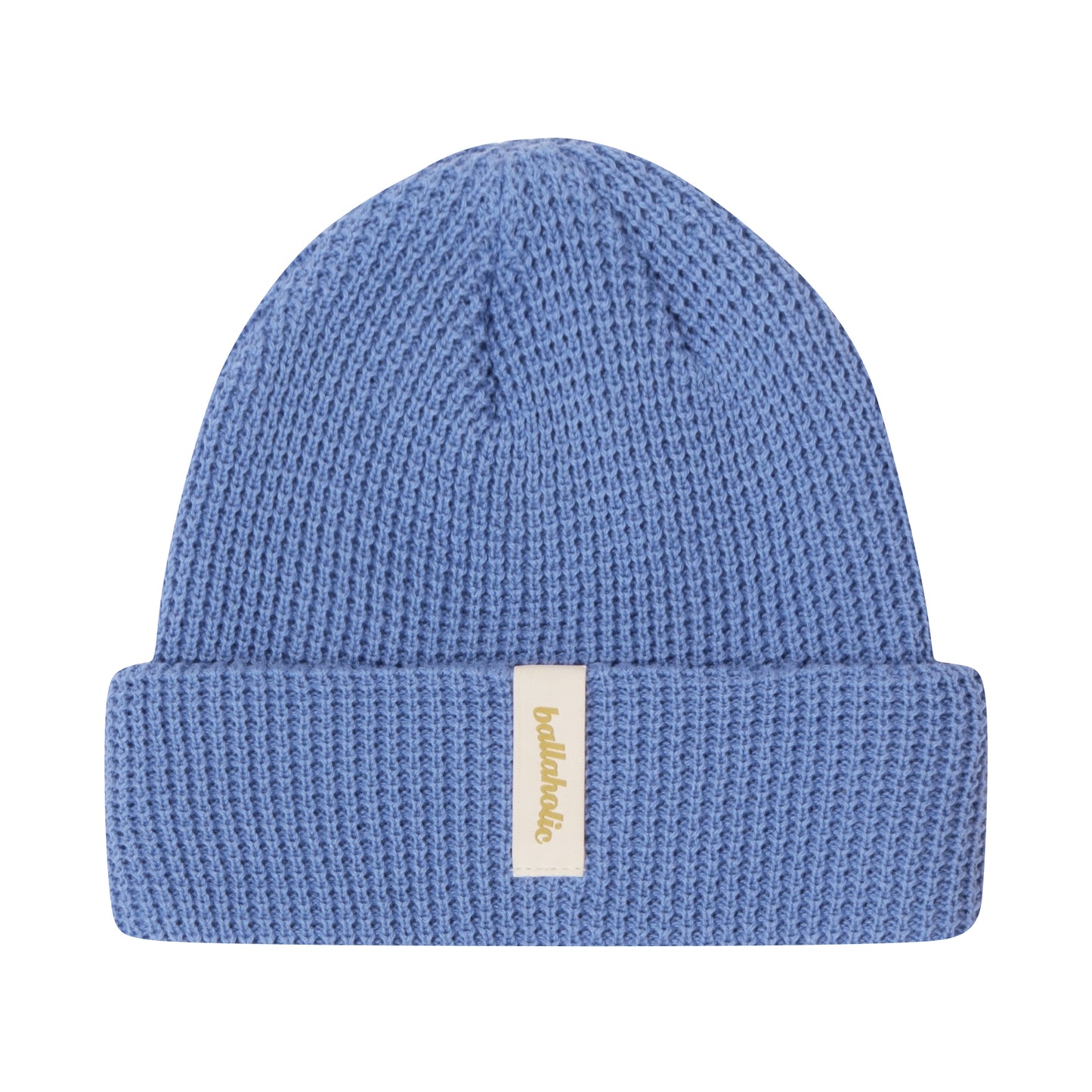 Logo Label Beanie (iris blue)