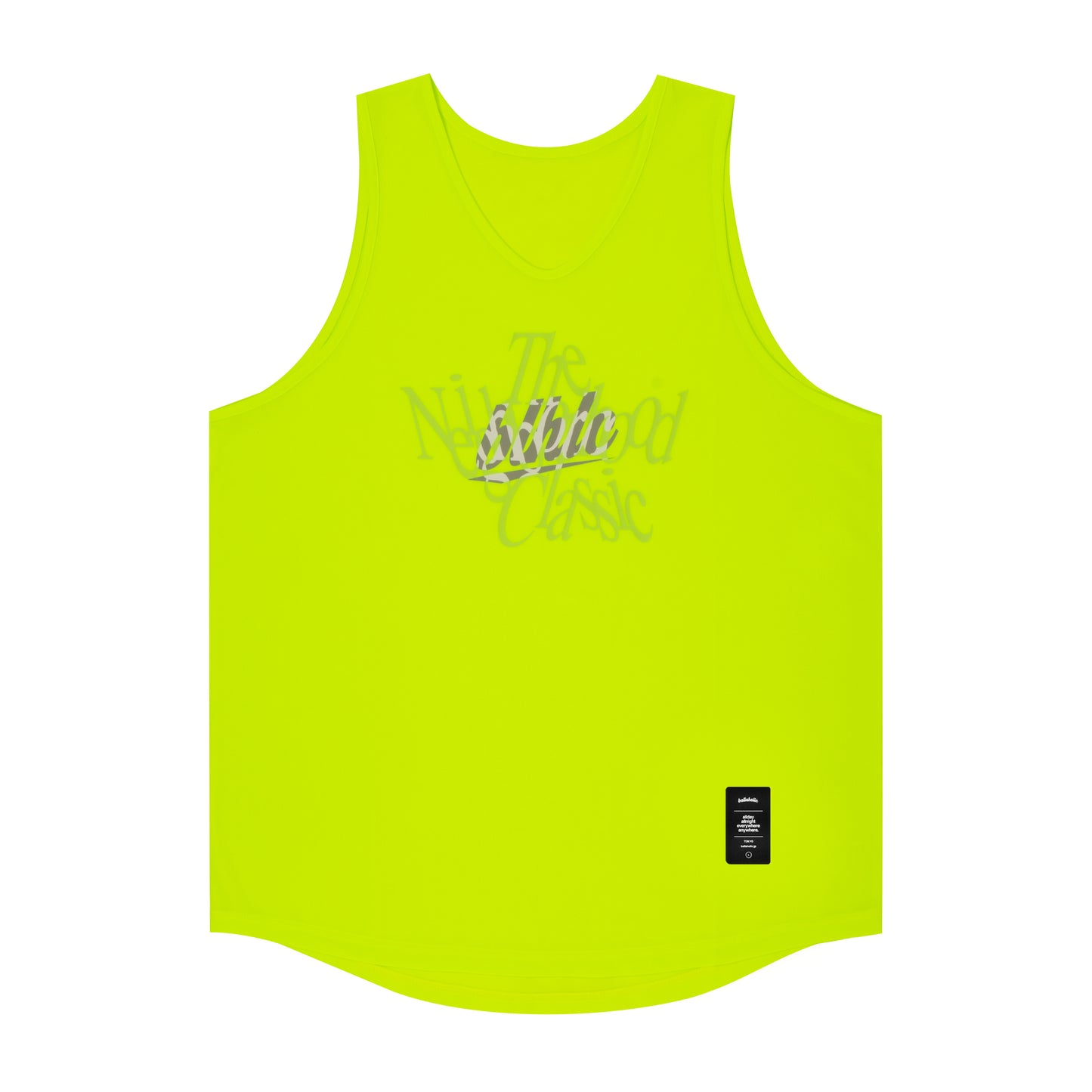 The Neighborhood Classic Tank Top (neon yellow)