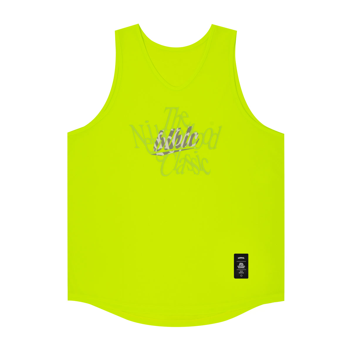 The Neighborhood Classic Tank Top (neon yellow) – ballaholic 