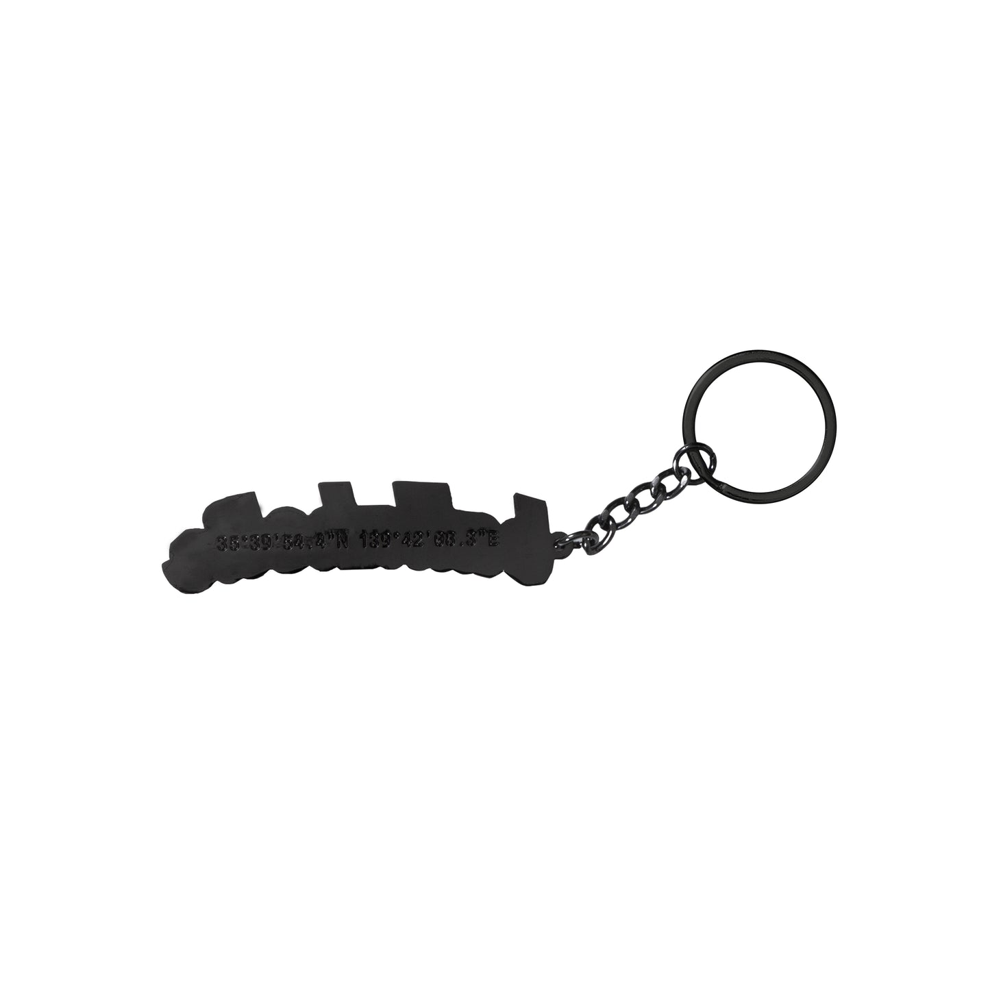 Logo Keychain (black/teal green)