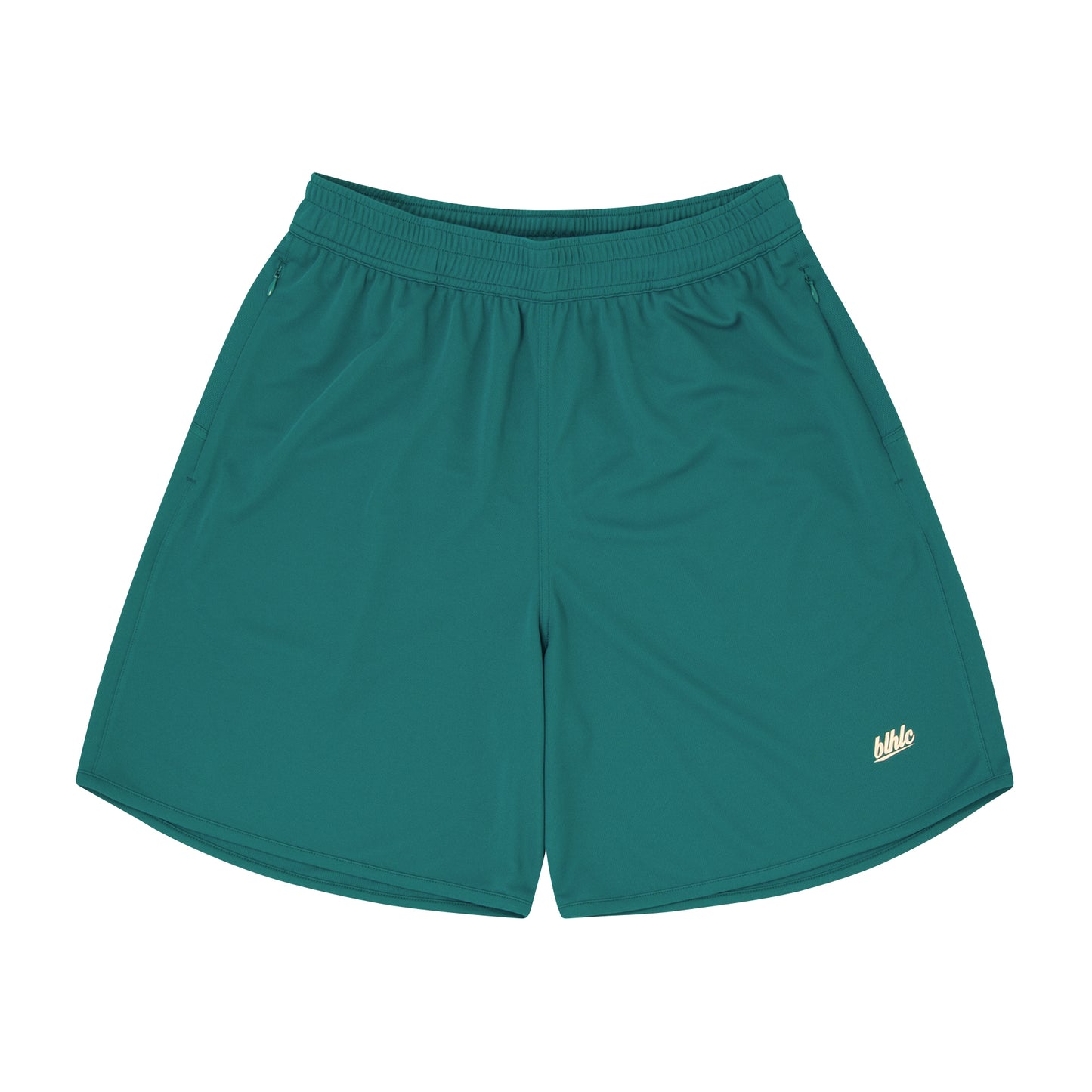 Basic Zip Shorts (harbor blue/off white)