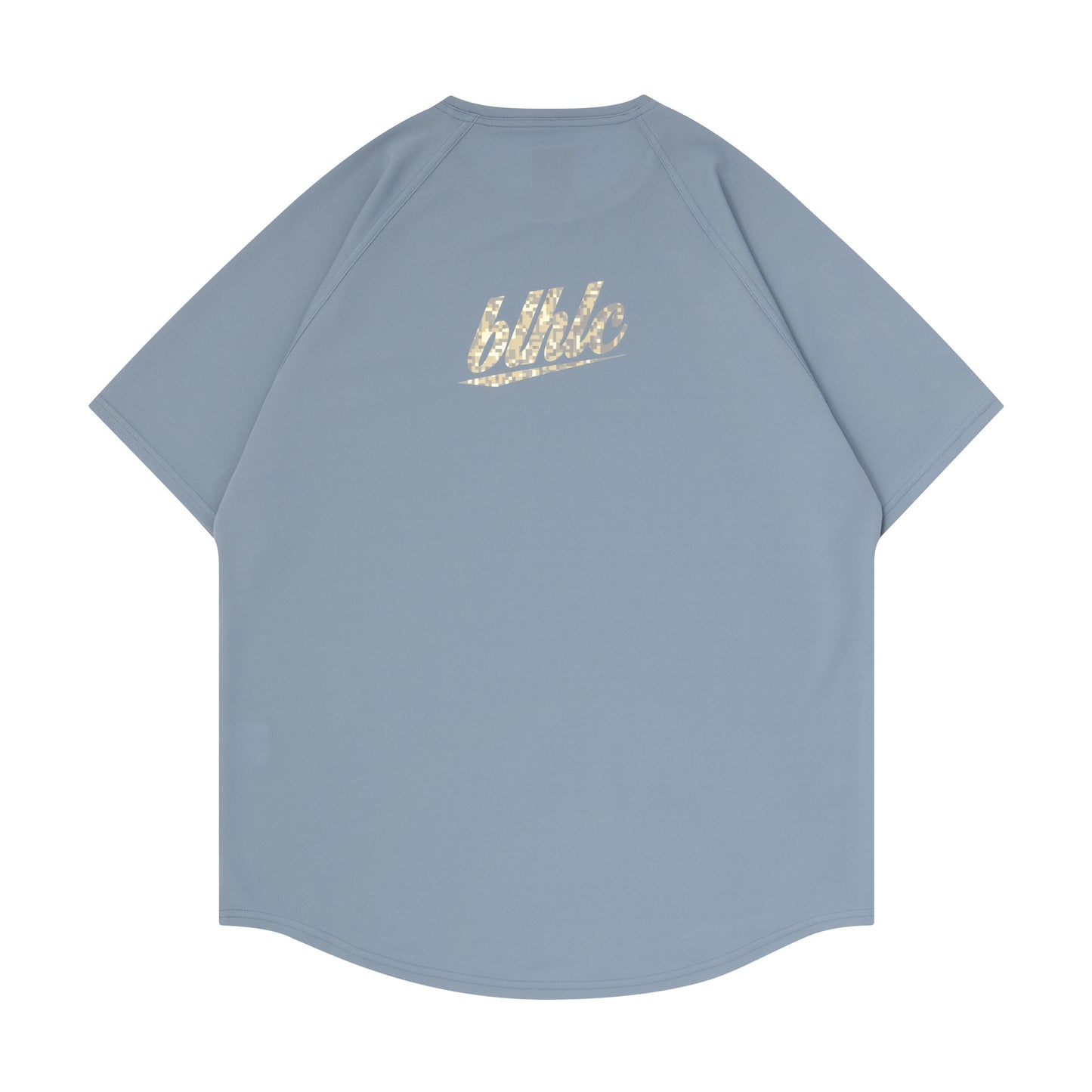 blhlc Back Print Cool Tee (faded denim/sand digital camo)