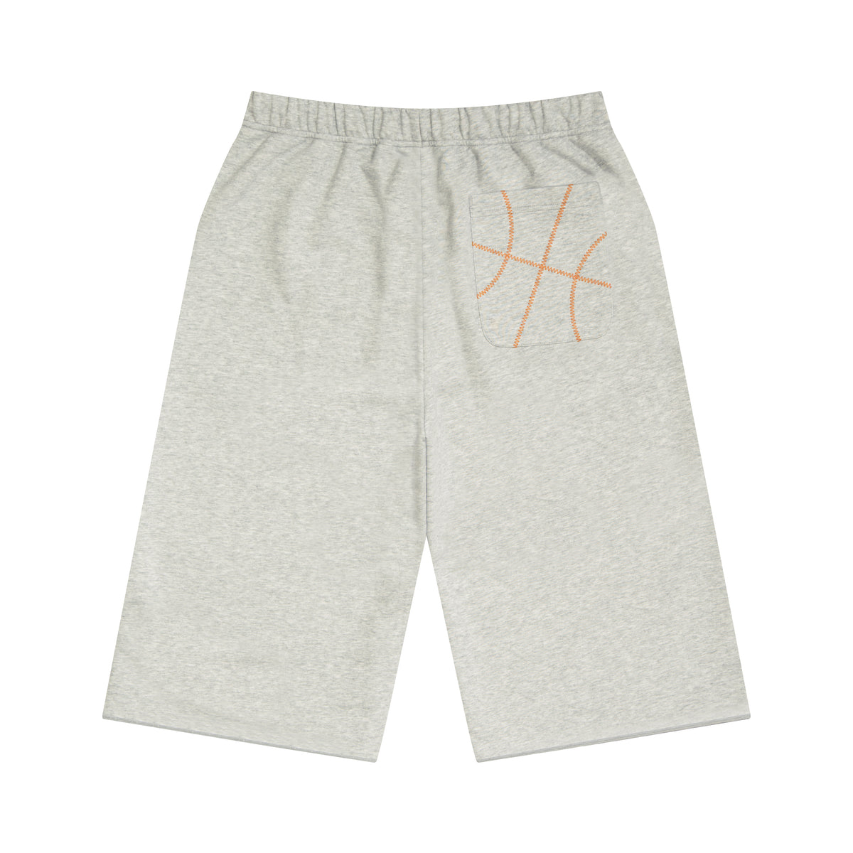 Ball Seams Sweat Cropped Pants (gray)